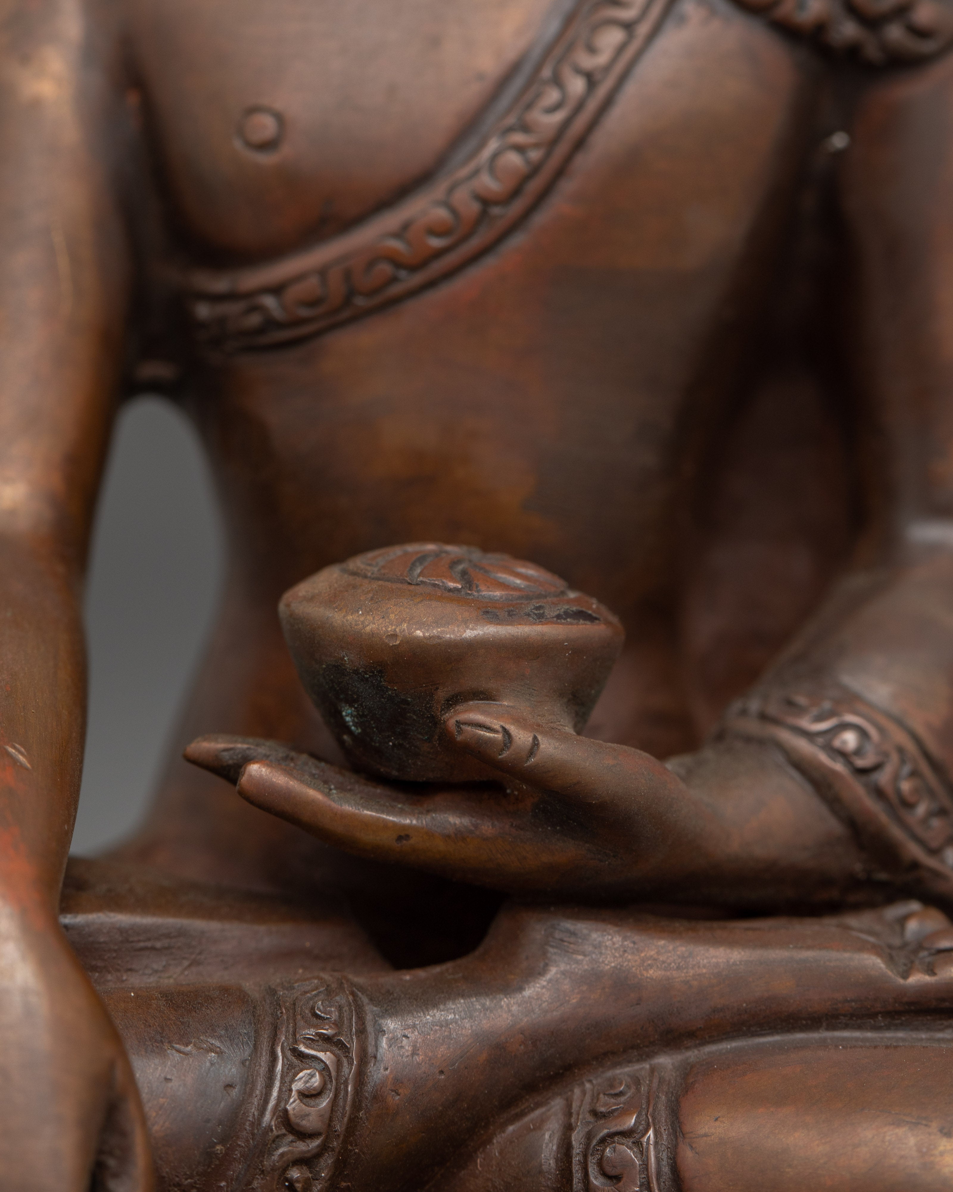 Tibetan Buddha Shakyamuni Figurine | Historical Buddha