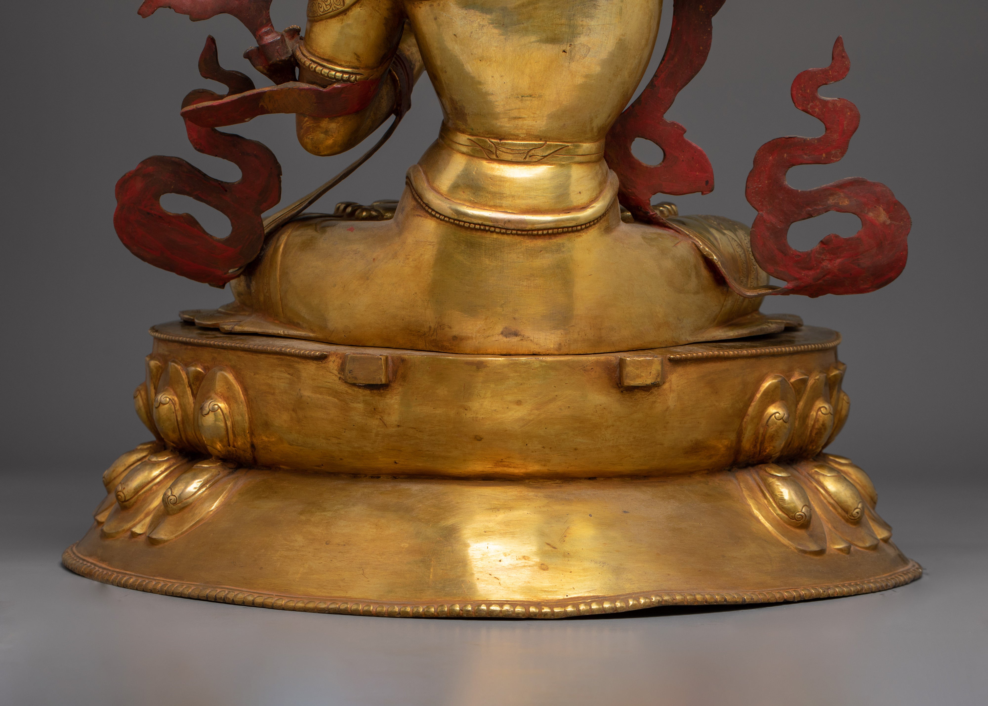 Radiant Wisdom Bodhisattva Manjushri Statue | Buddhist Spiritual Artwork