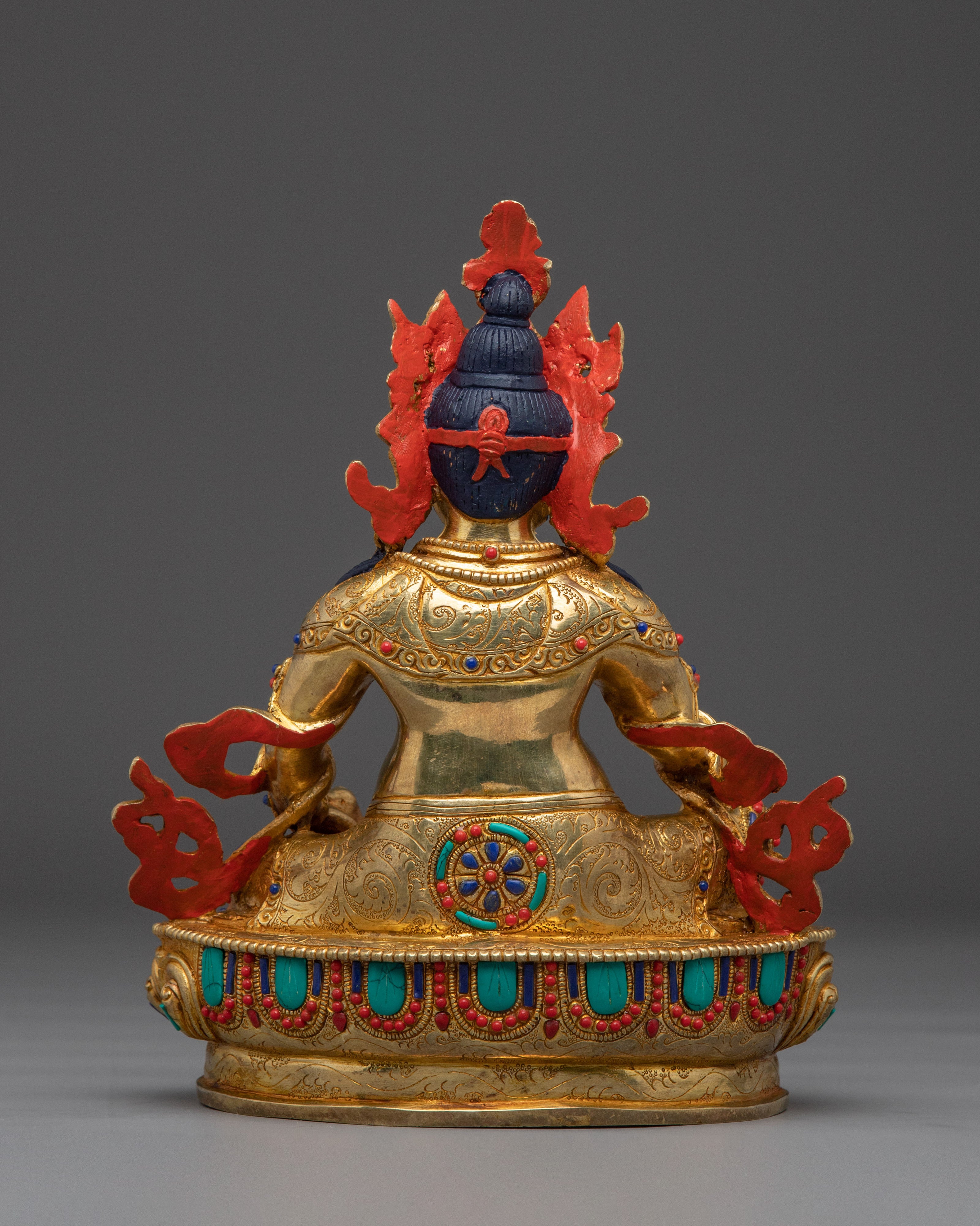 Divine Wealth Guardian Dzambhala Sculpture | Symbol of Abundance