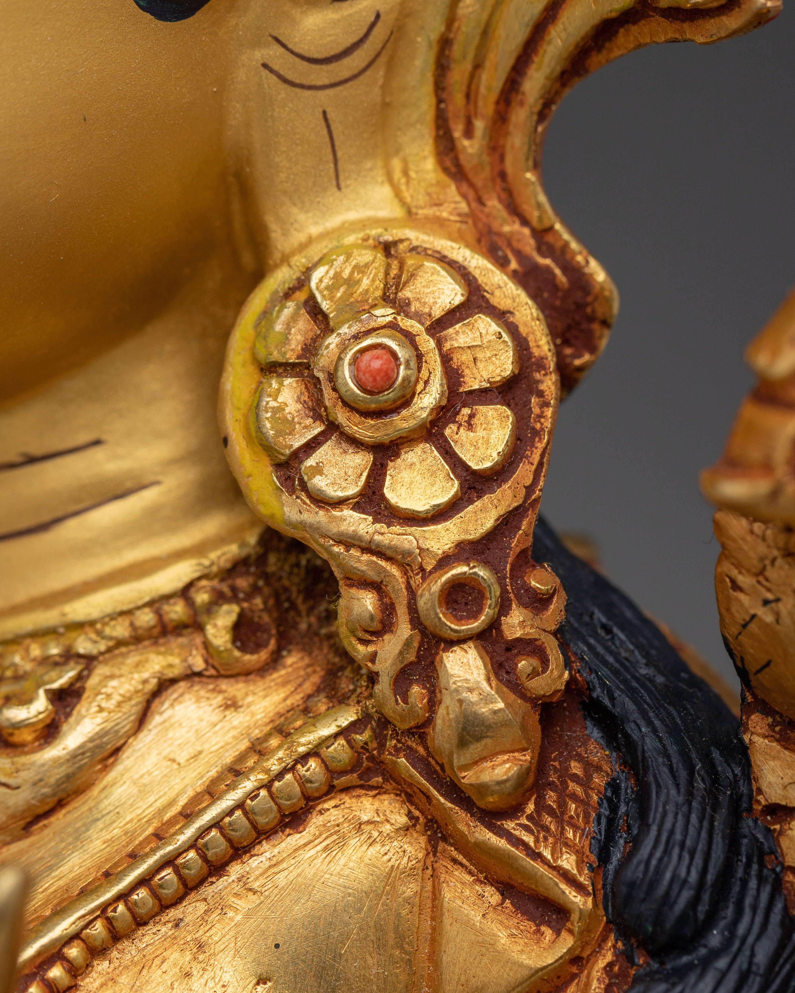 Tibetan Revered Deity Sita Tara | Buddhist Healing Goddess Artwork