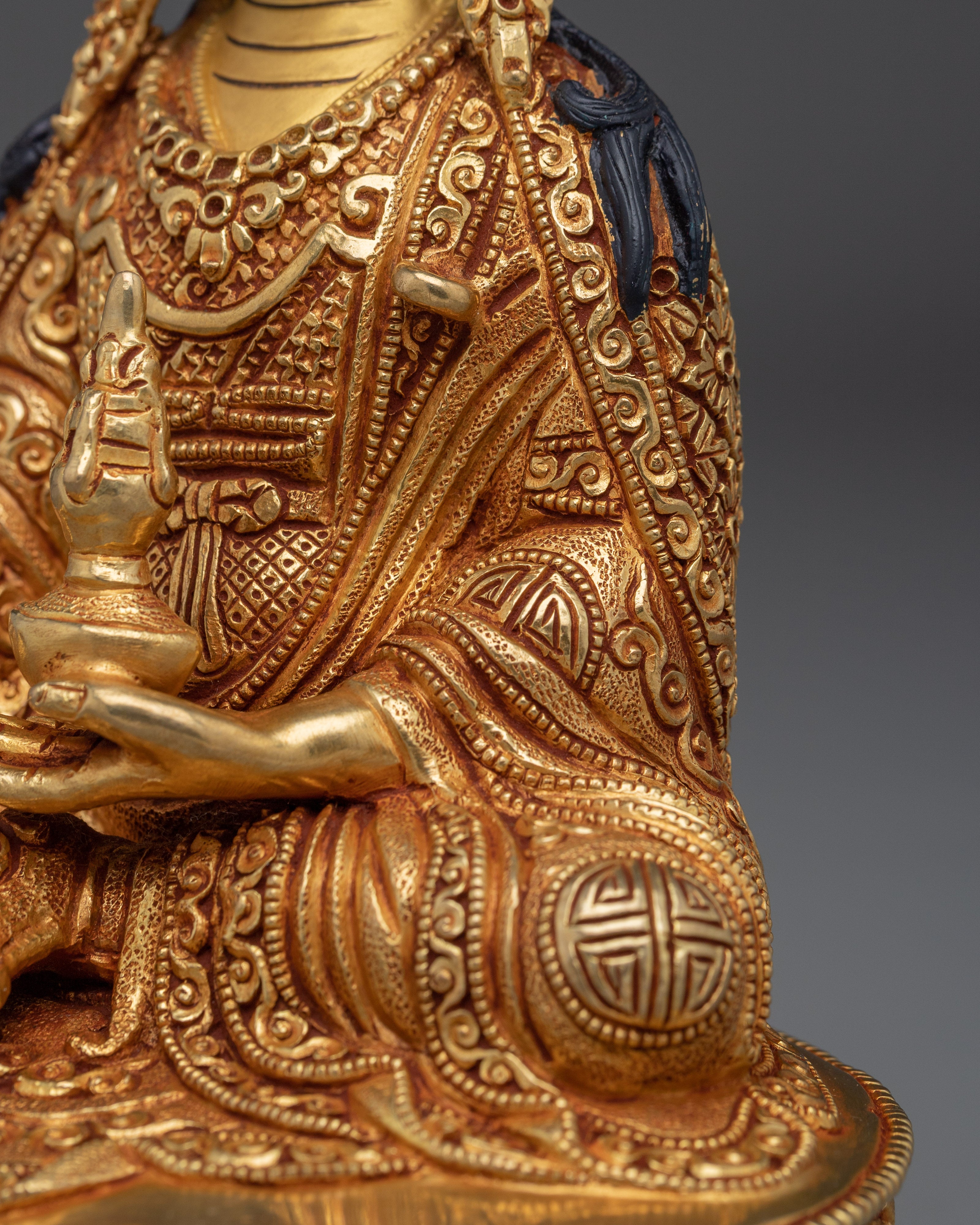 Lotus Born Master Guru Rinpoche Sculpture | Padmasambhava Statue
