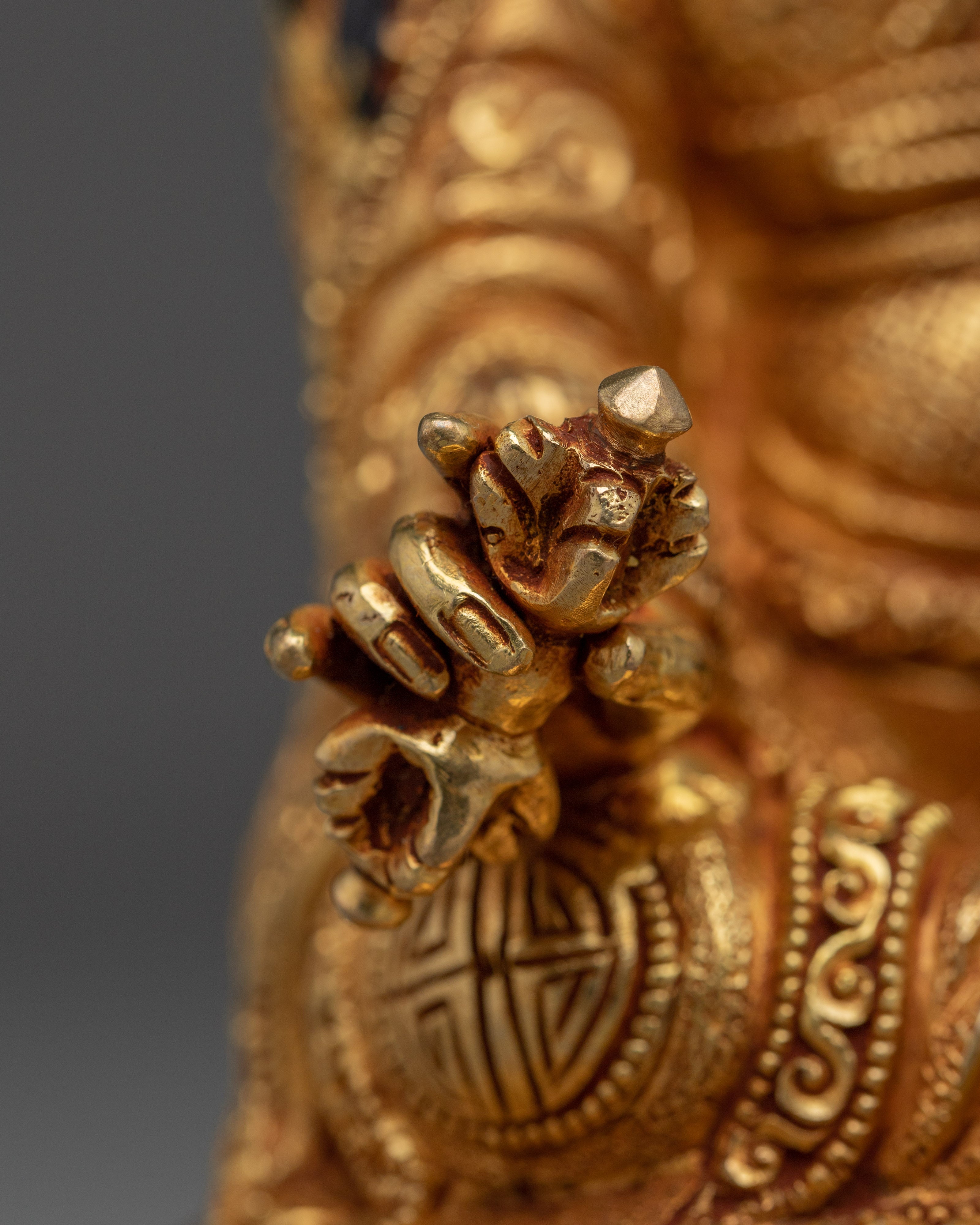 Lotus Born Master Guru Rinpoche Sculpture | Padmasambhava Statue