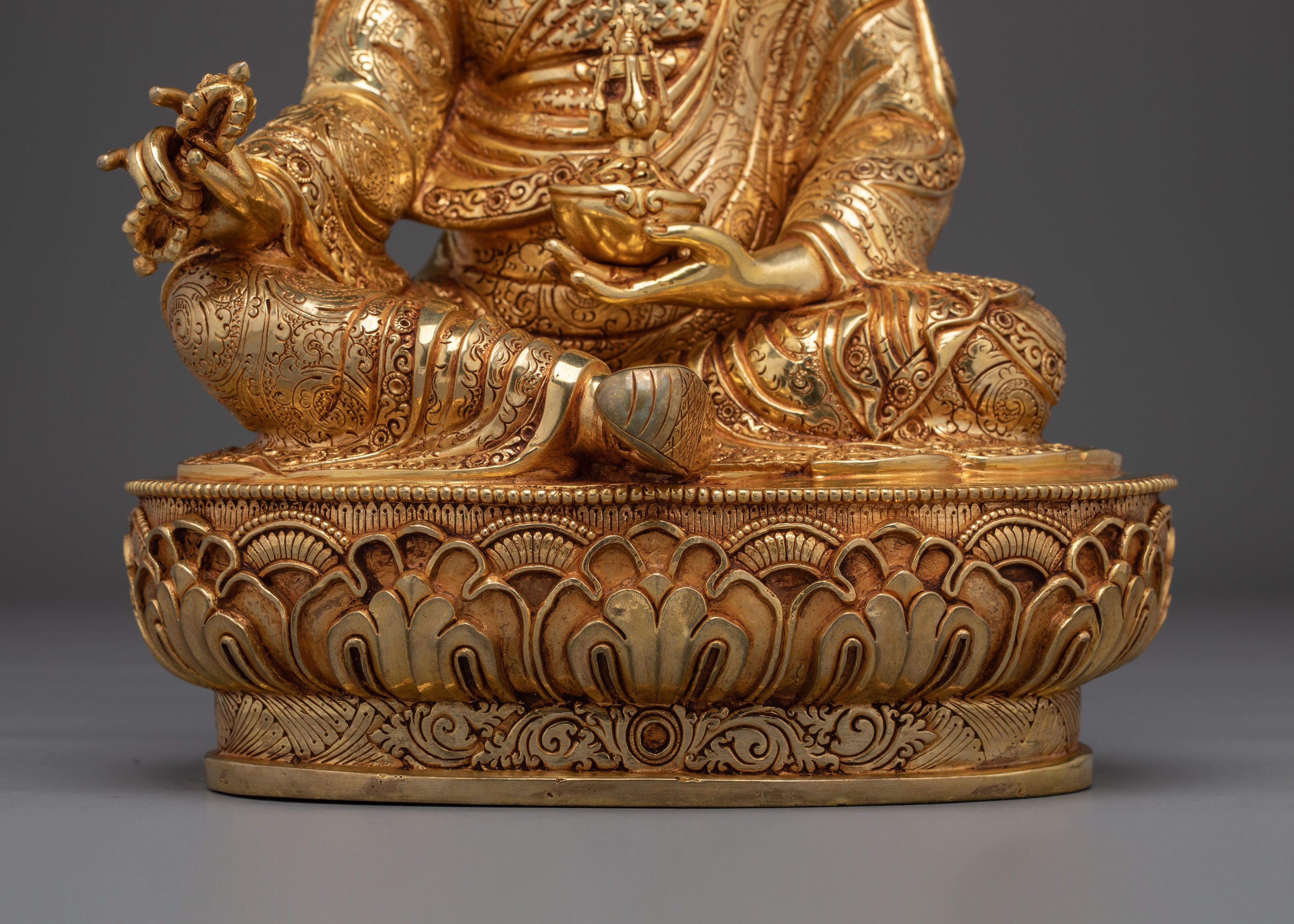Vajrayana Master Guru Rinpoche Sculpture | Padmasambhava Deity