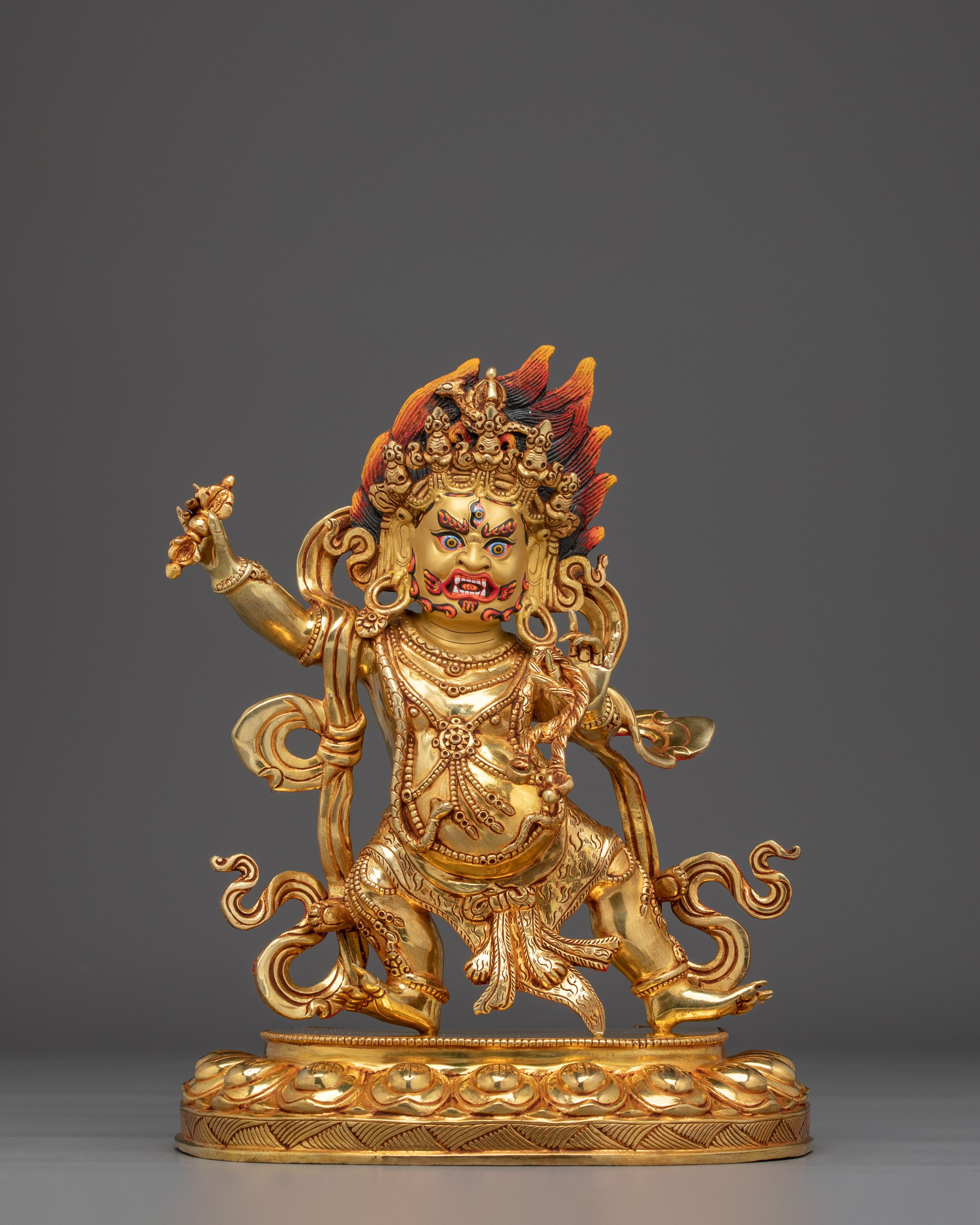 Nepalese Art of Vajrapani | Protector Deity