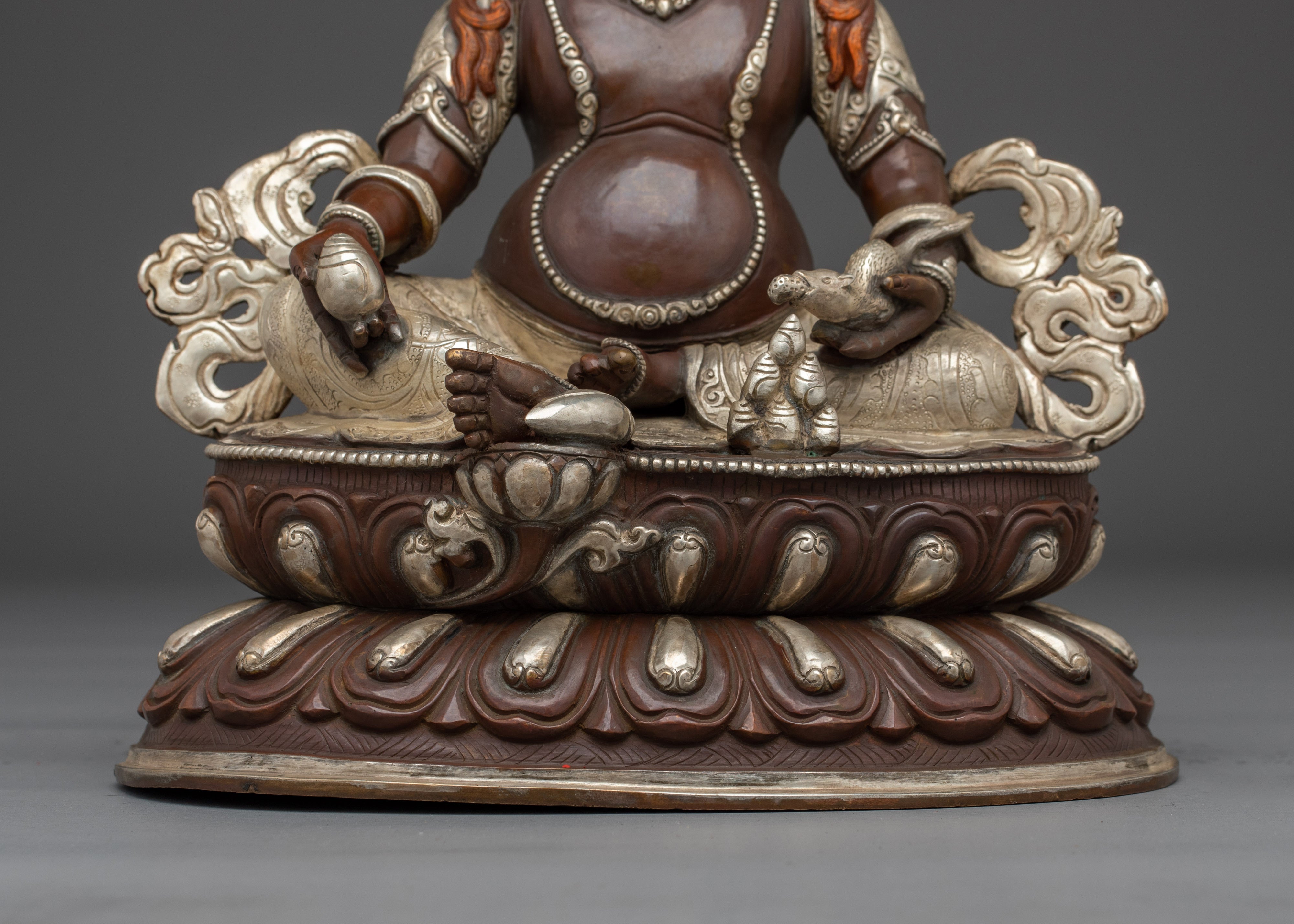 Buddhist Abundance Deity Dzambhala statue | Tibetan Wealth God