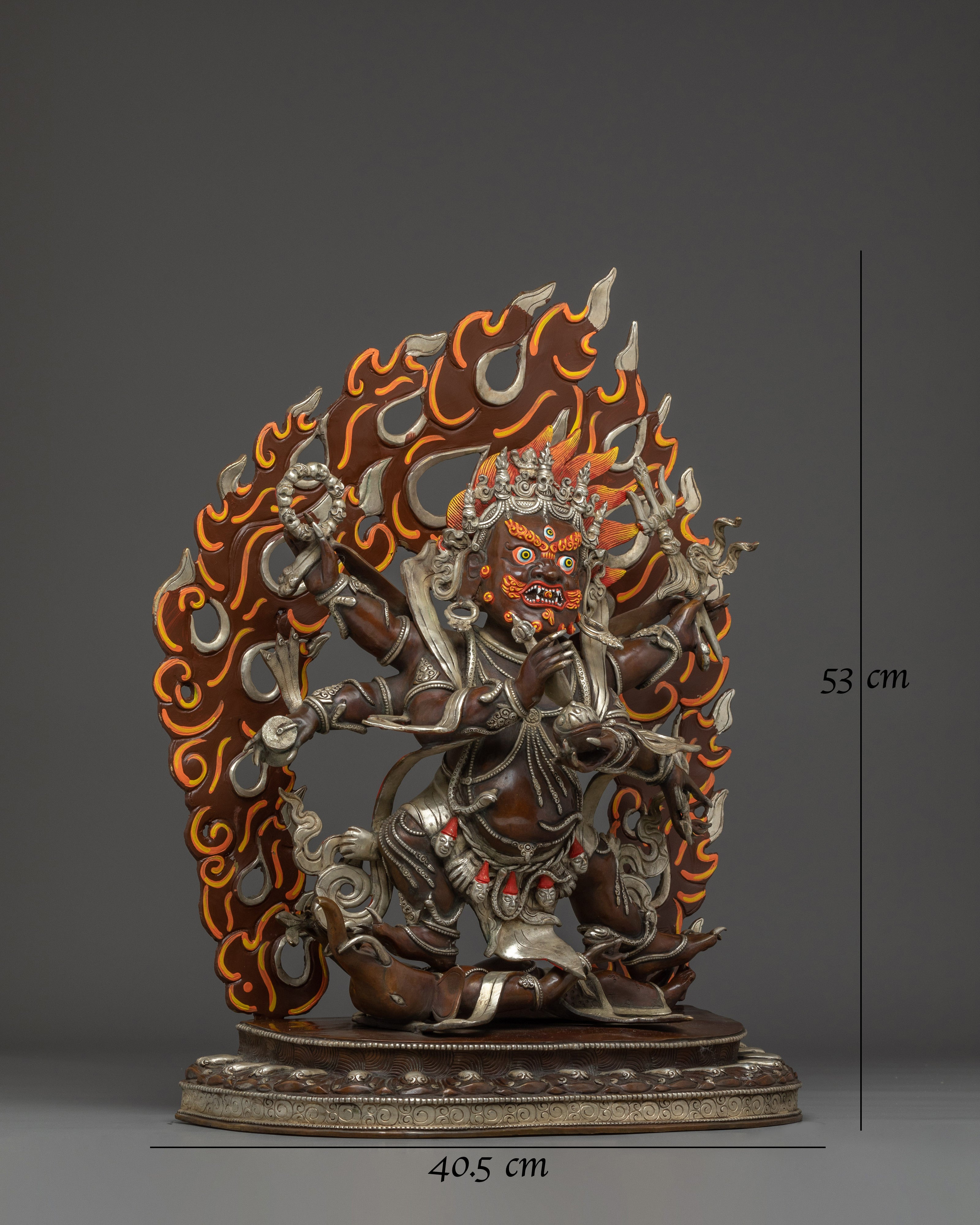 Tibetan Protector Six Armed Mahakala