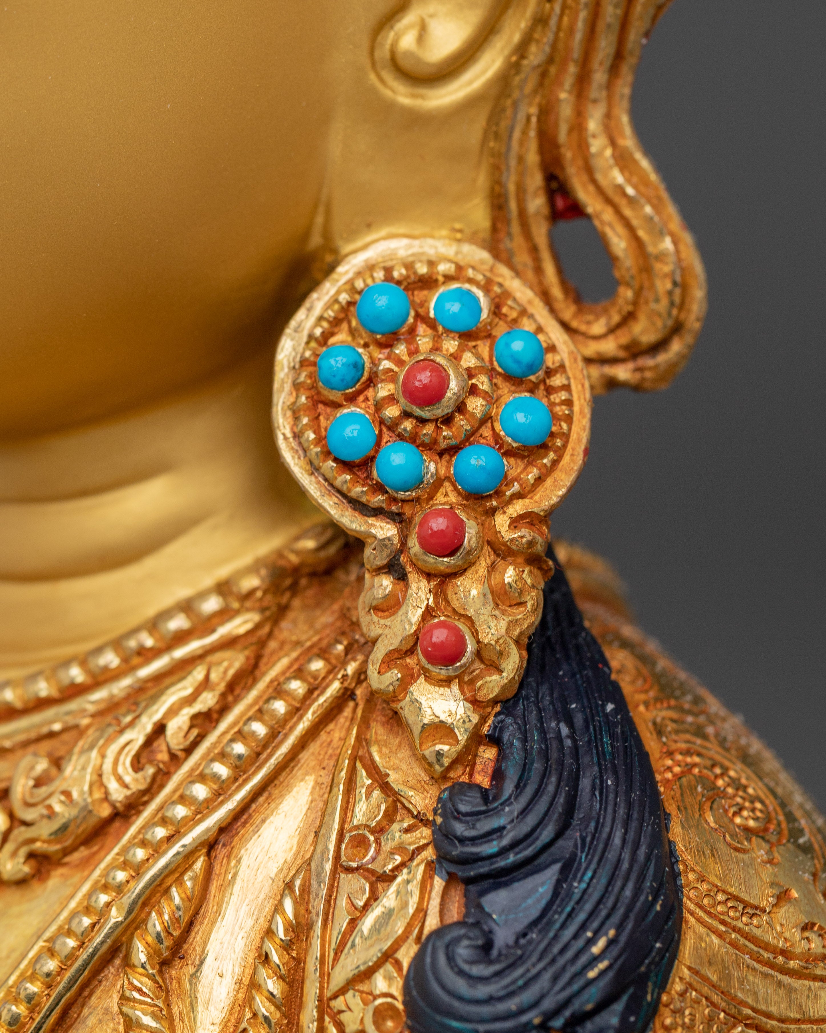 Golden Chenrezig Artwork | Avalokiteshvara - Bodhisattva of compassion