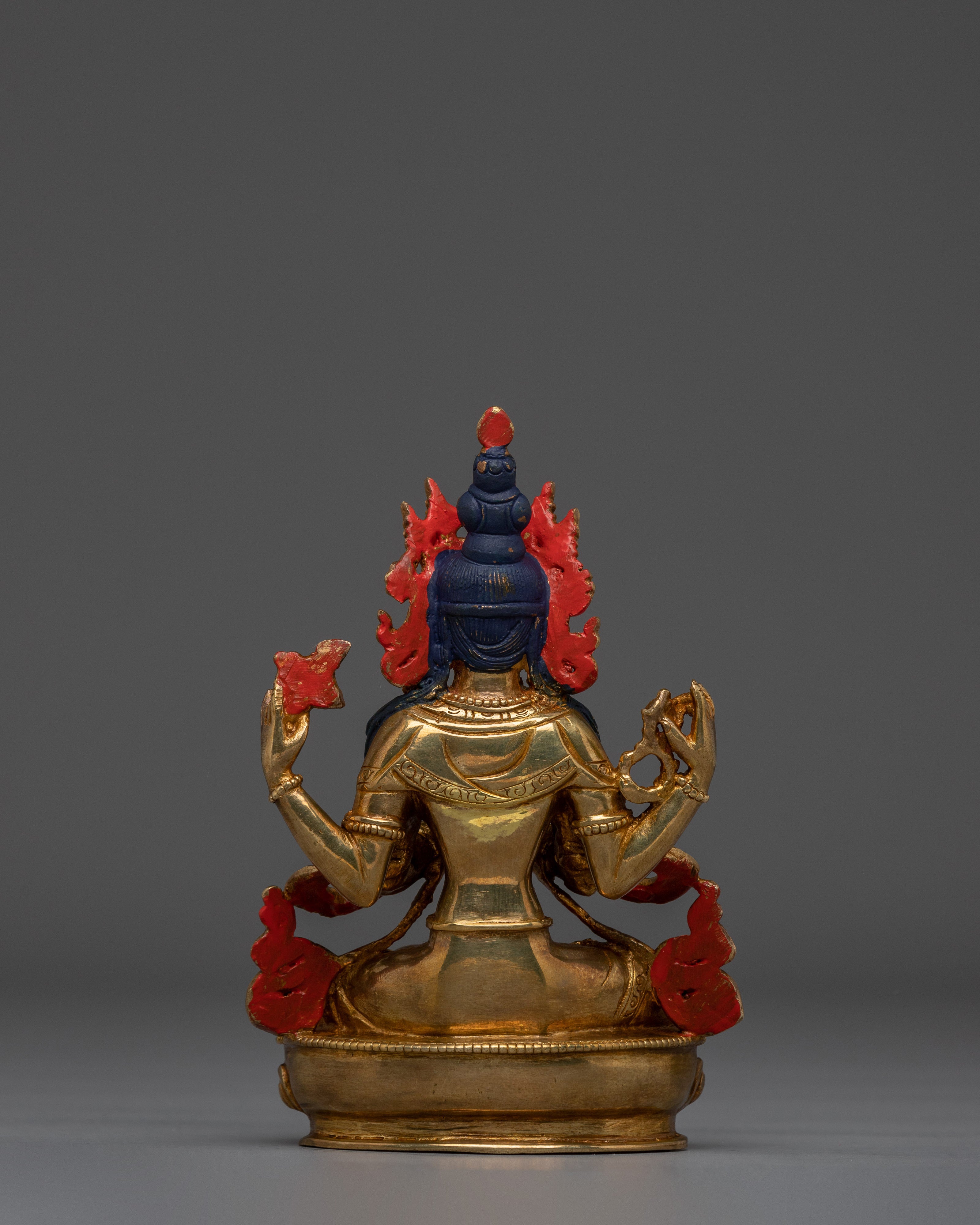 Chenrezig, Tibetan Buddhist Art | Handcrafted Spiritual Decor from Nepal