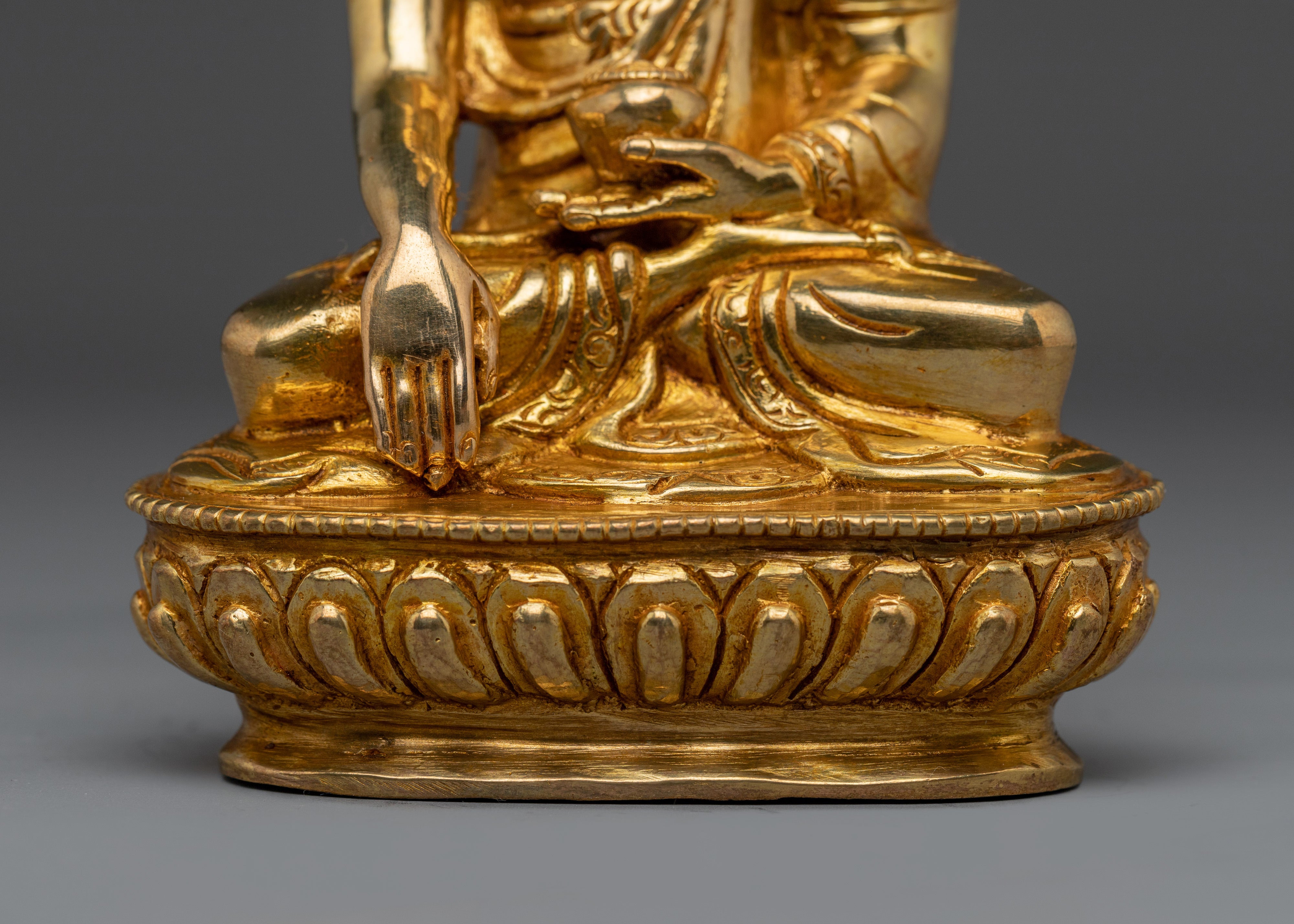 Shakyamuni Buddha, Enlightened Presence Art | Meditation Figure