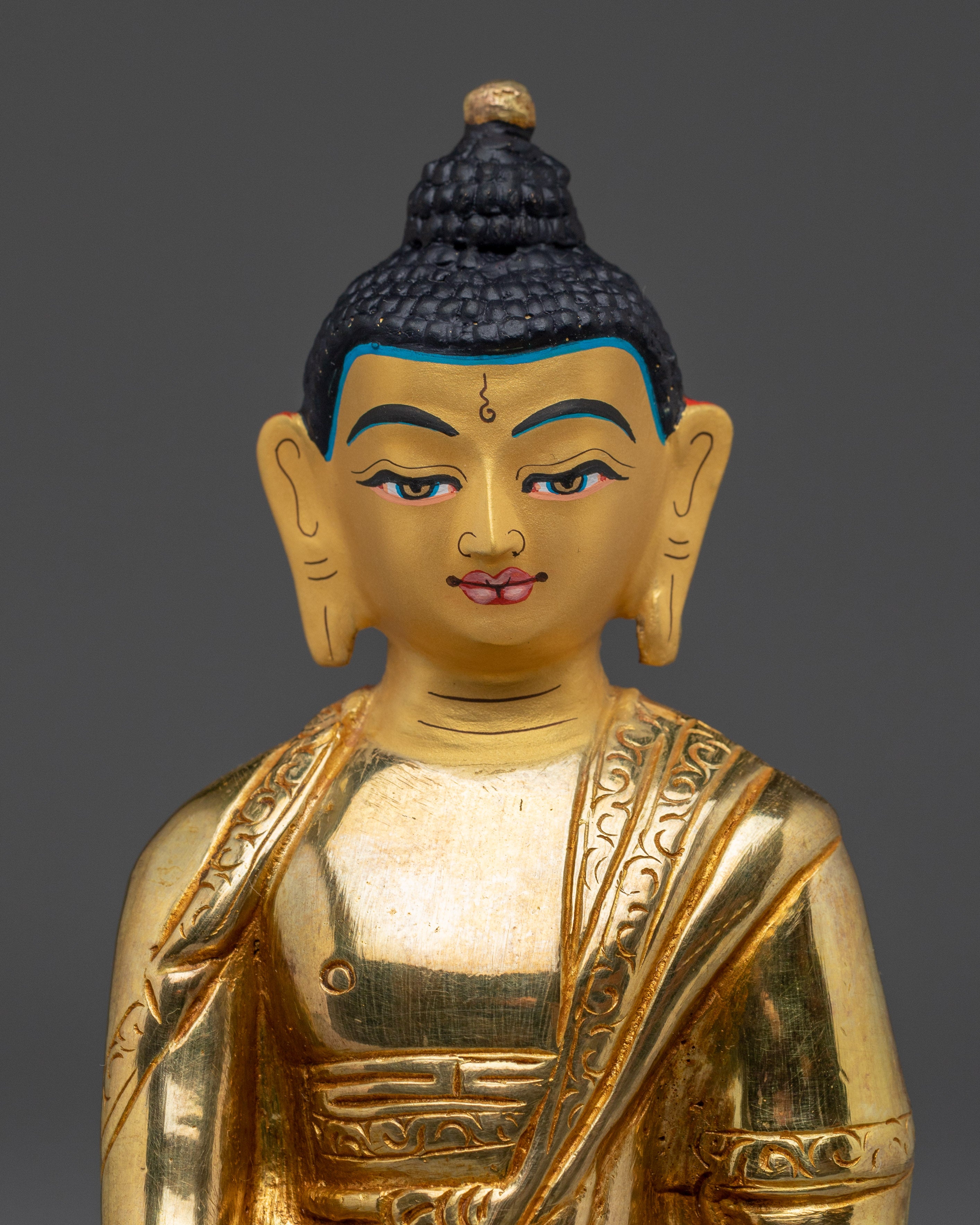 Shakyamuni Buddha, Enlightened Presence Art | Meditation Figure