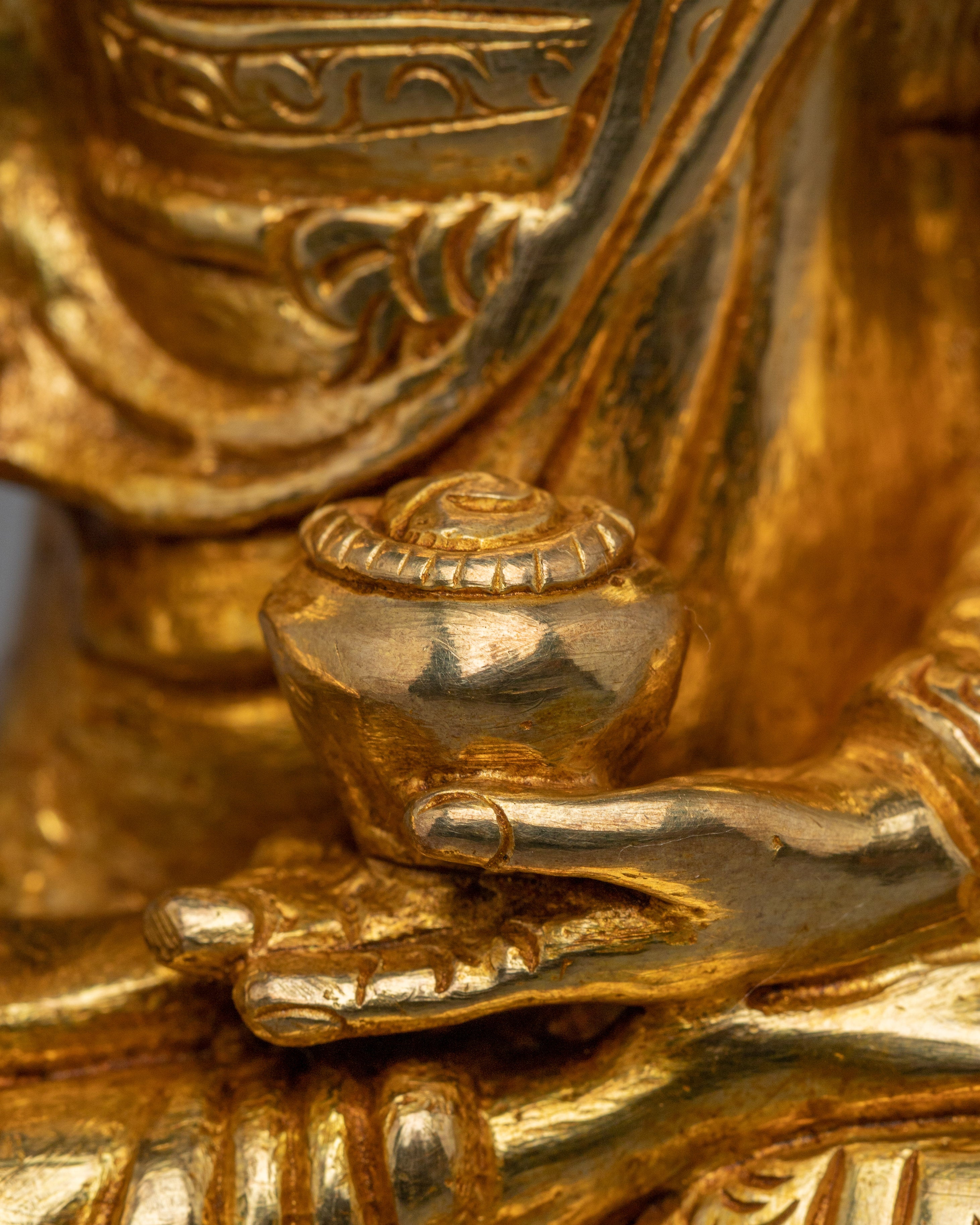 Shakyamuni Buddha, Enlightened Presence Art | Meditation Figure