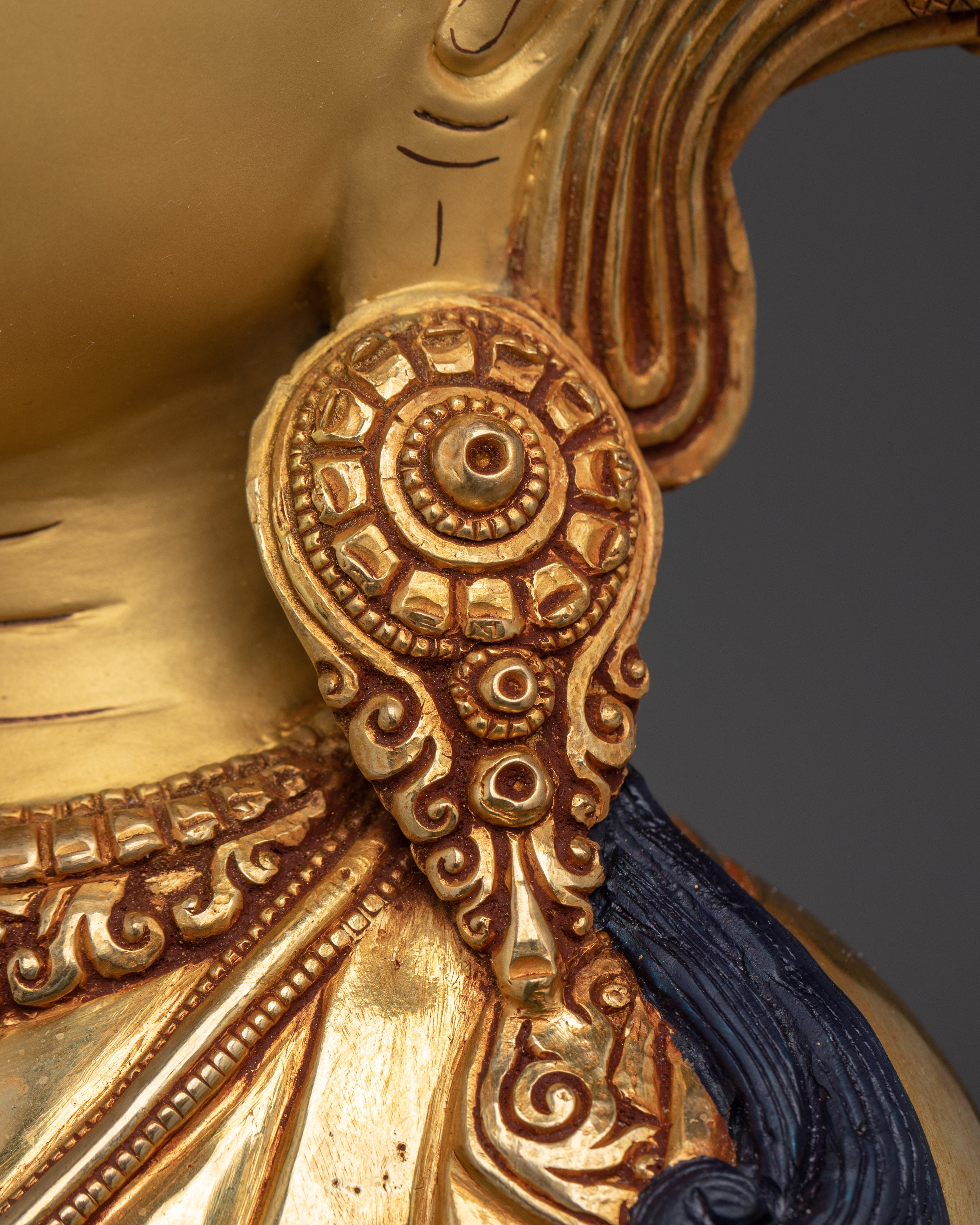 Amitayus Buddha Decor Artwork | Tibetan Healing Sculpture