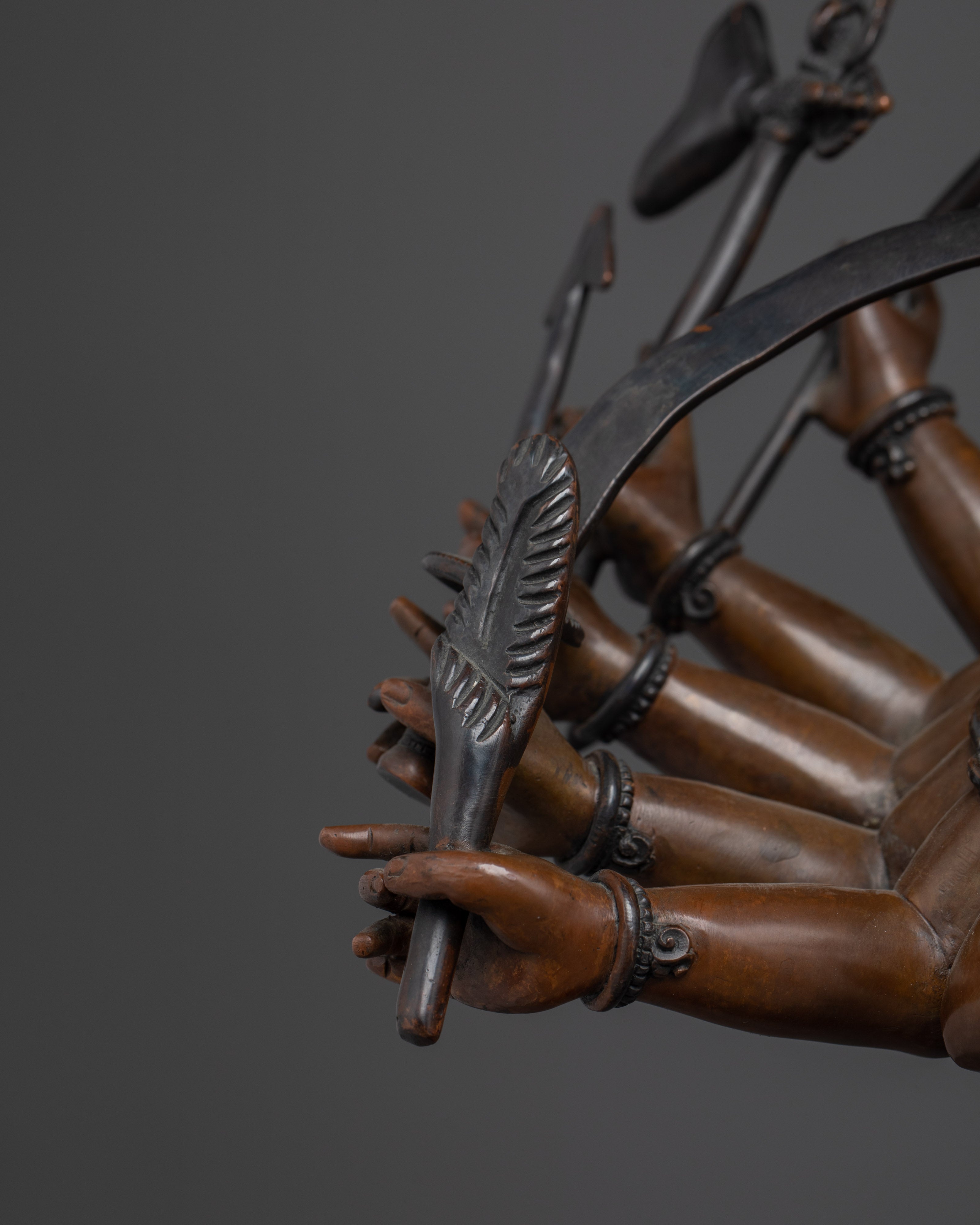 Hindu Wisdom Deity Ganesh Statue | Standing Ganesha Artwork