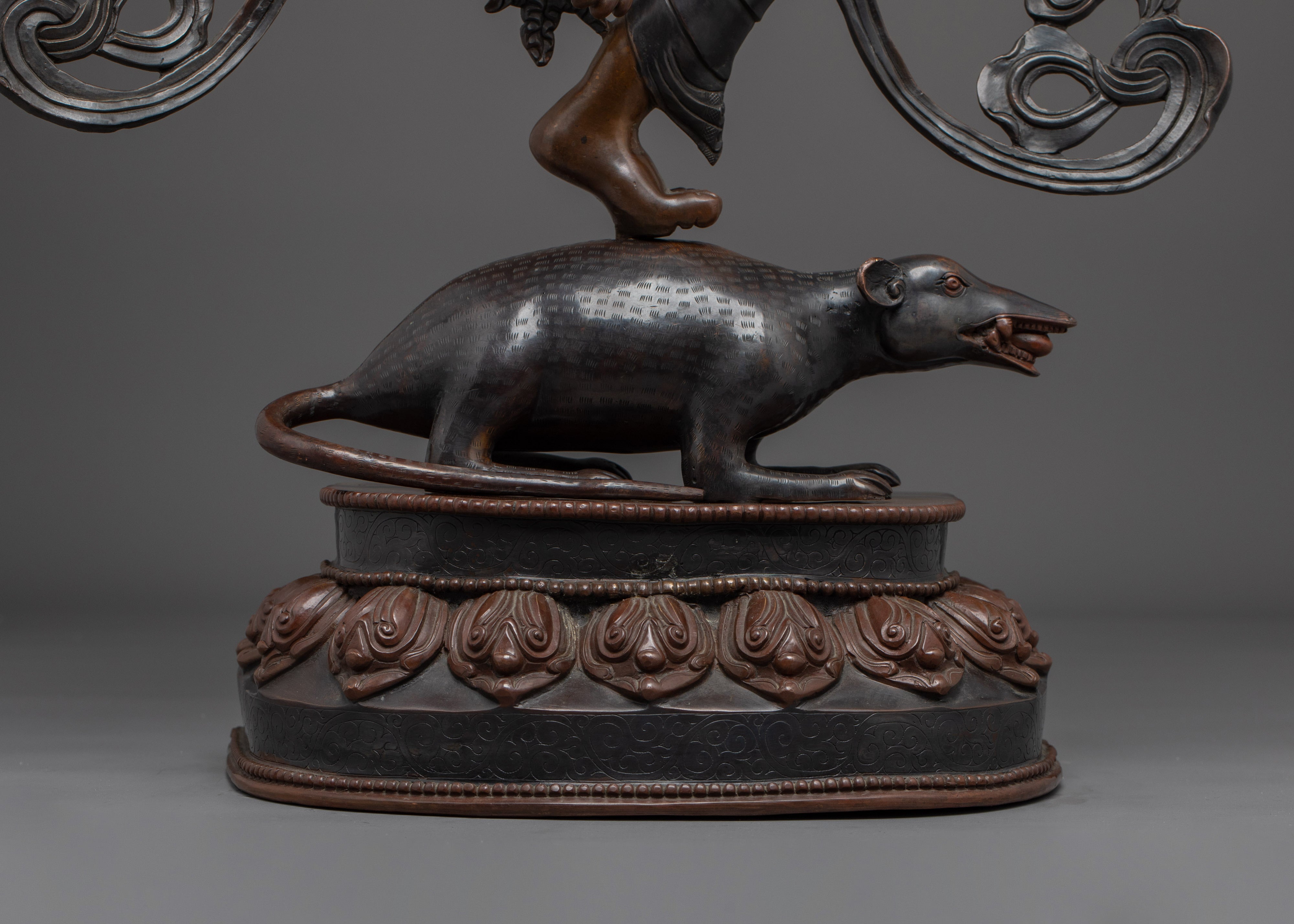 Hindu Wisdom Deity Ganesh Statue | Standing Ganesha Artwork