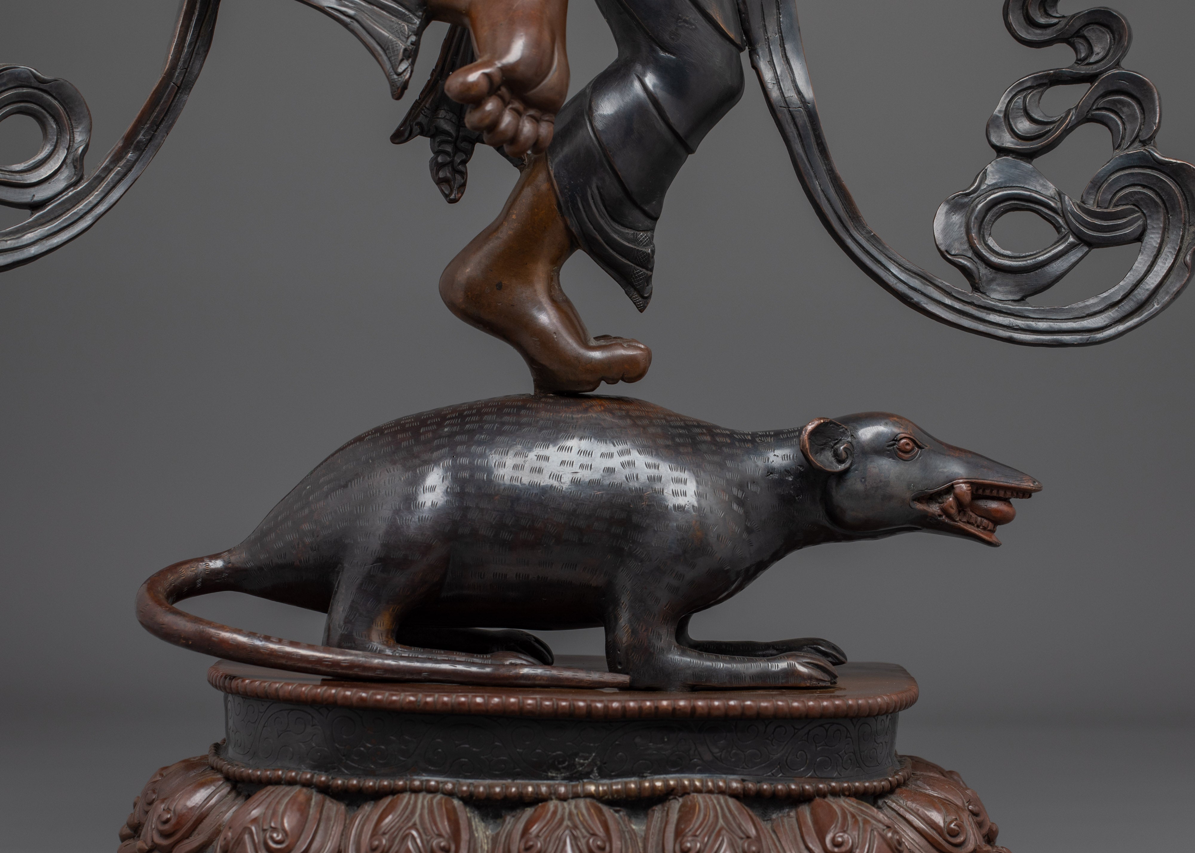 Hindu Wisdom Deity Ganesh Statue | Standing Ganesha Artwork