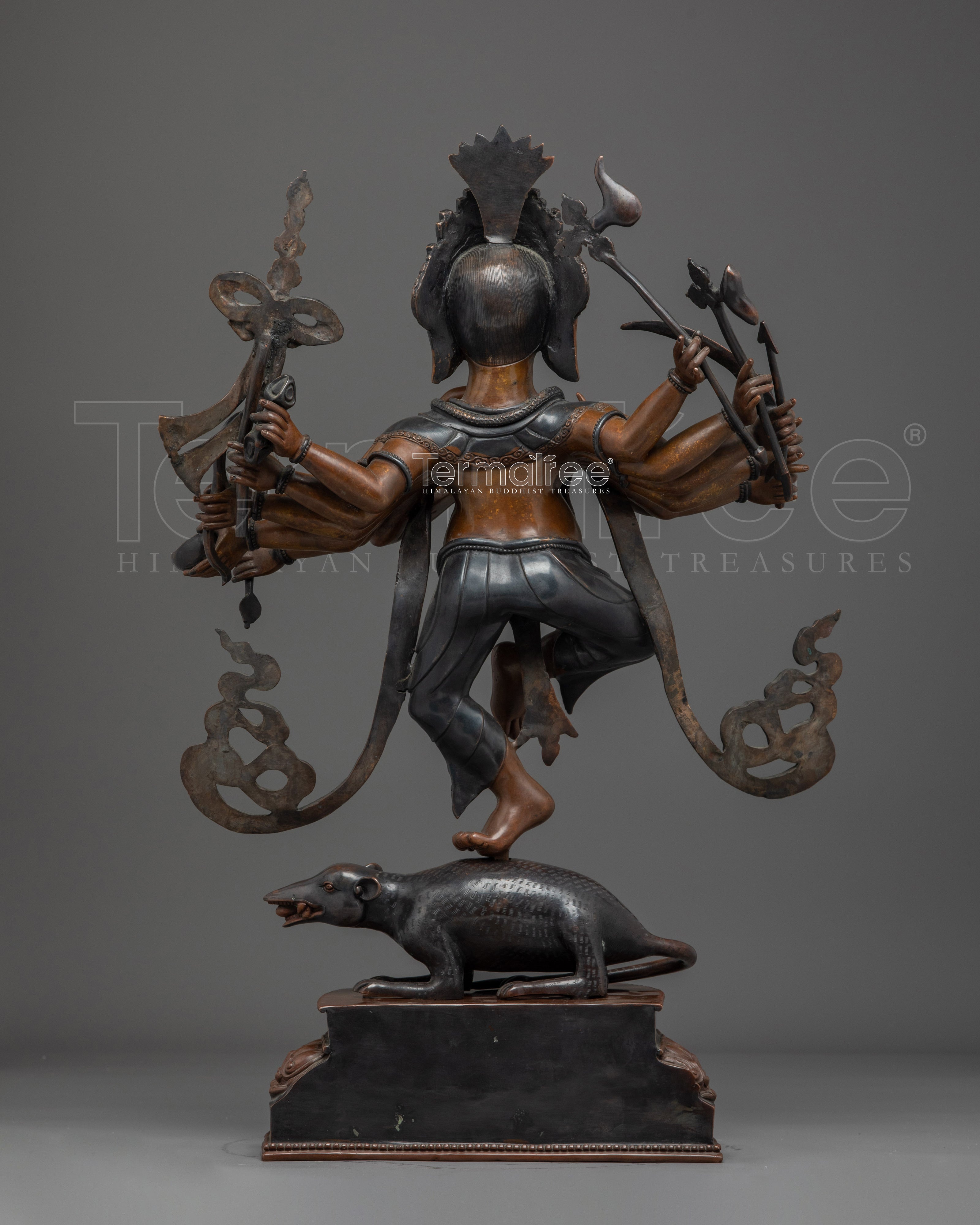 Hindu Wisdom Deity Ganesh Statue | Standing Ganesha Artwork