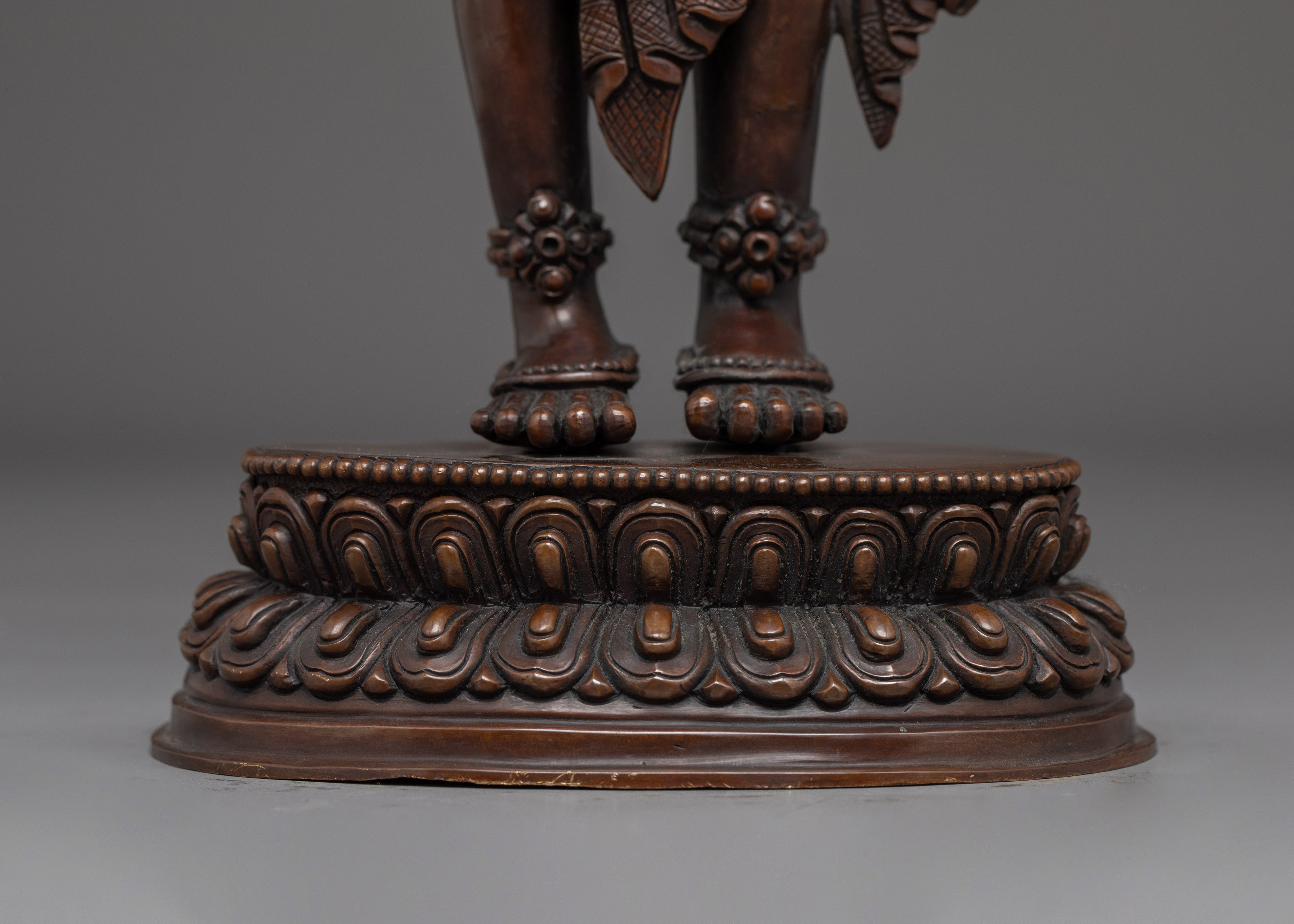 Standing Avalokiteshvara Statue | Manifestation of Chenrezig Sculpture