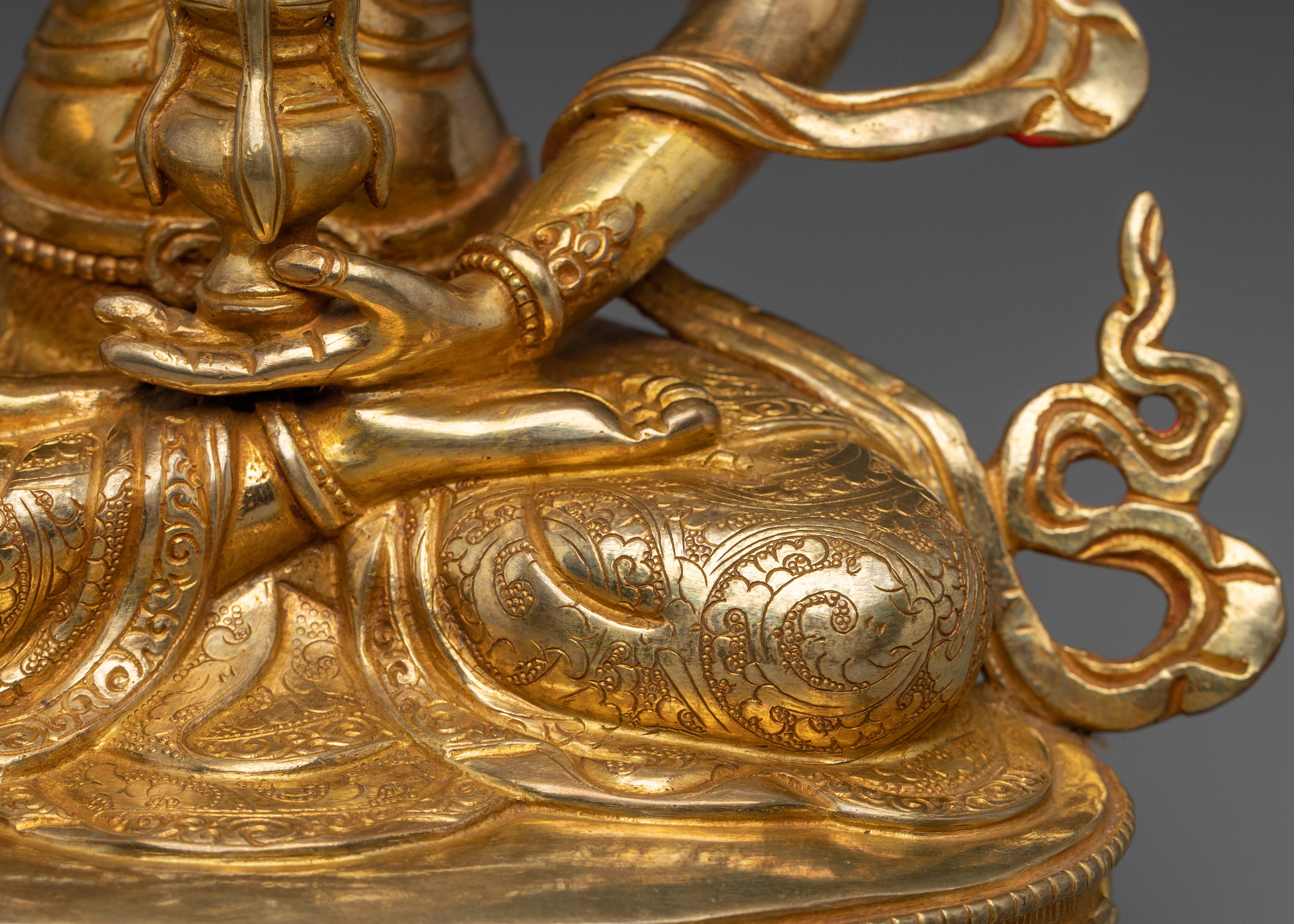 Tibetan Kshitigarbha Statue | Jizo Bosatsu Statue