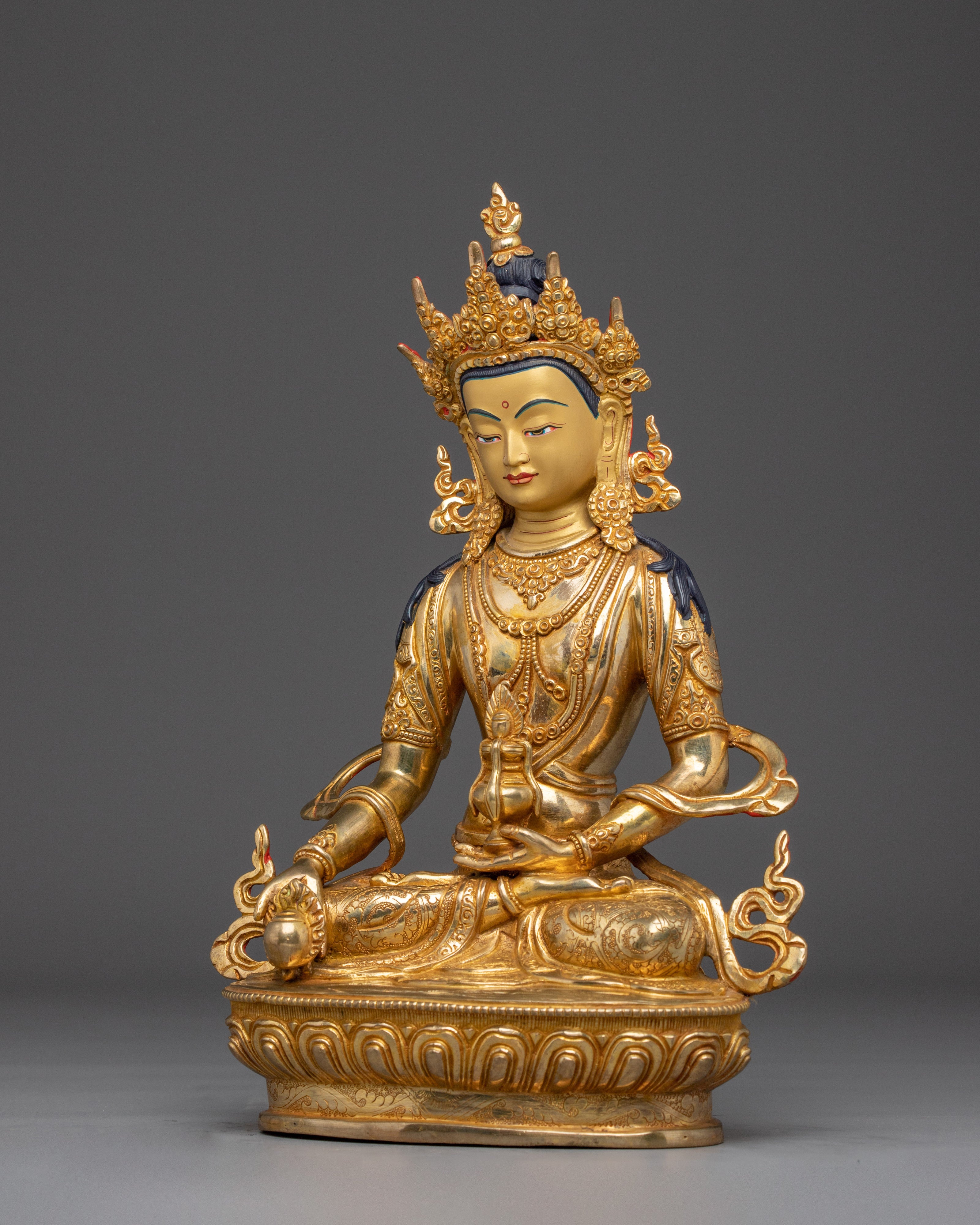 Tibetan Kshitigarbha Statue | Jizo Bosatsu Statue