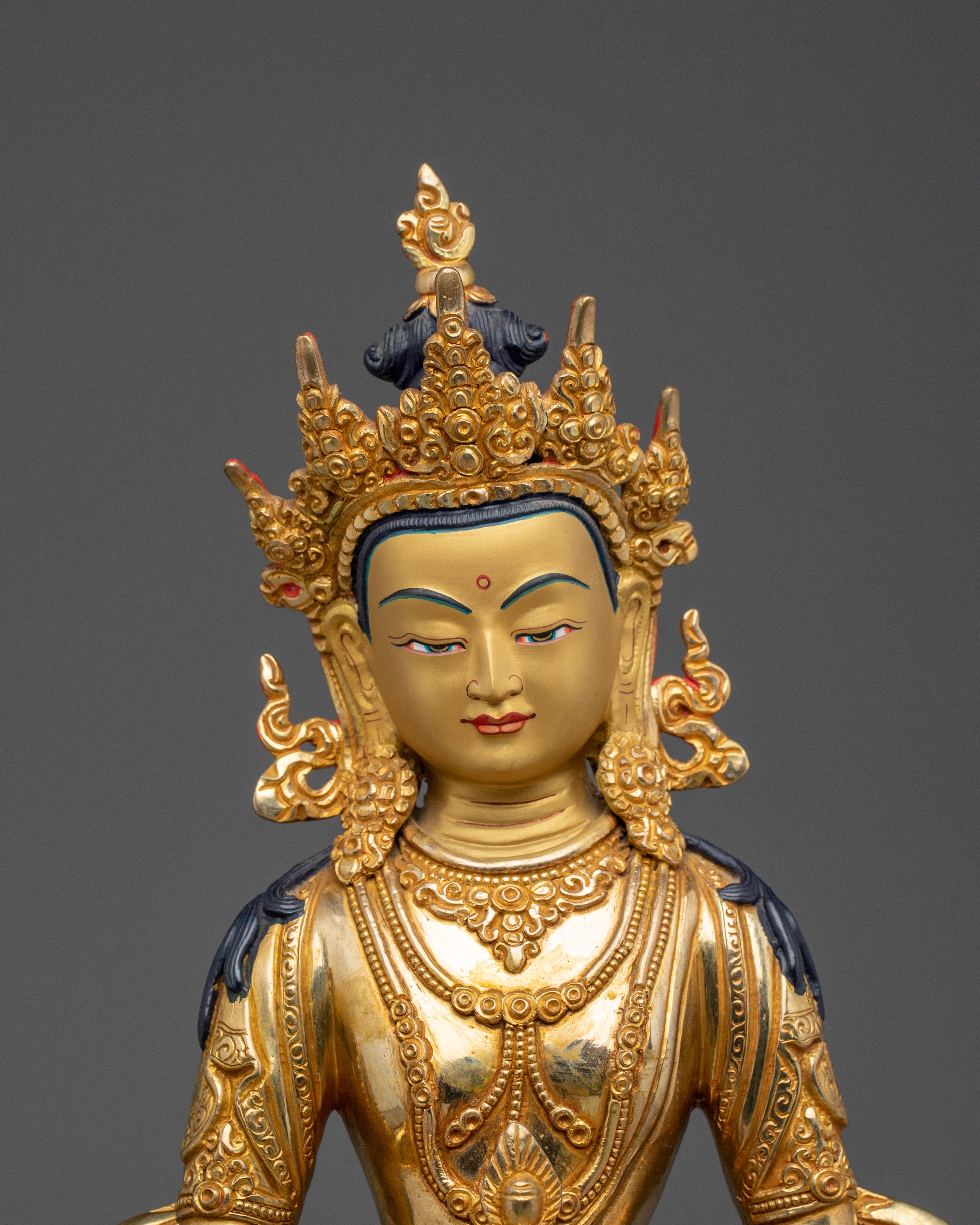 Tibetan Kshitigarbha Statue | Jizo Bosatsu Statue