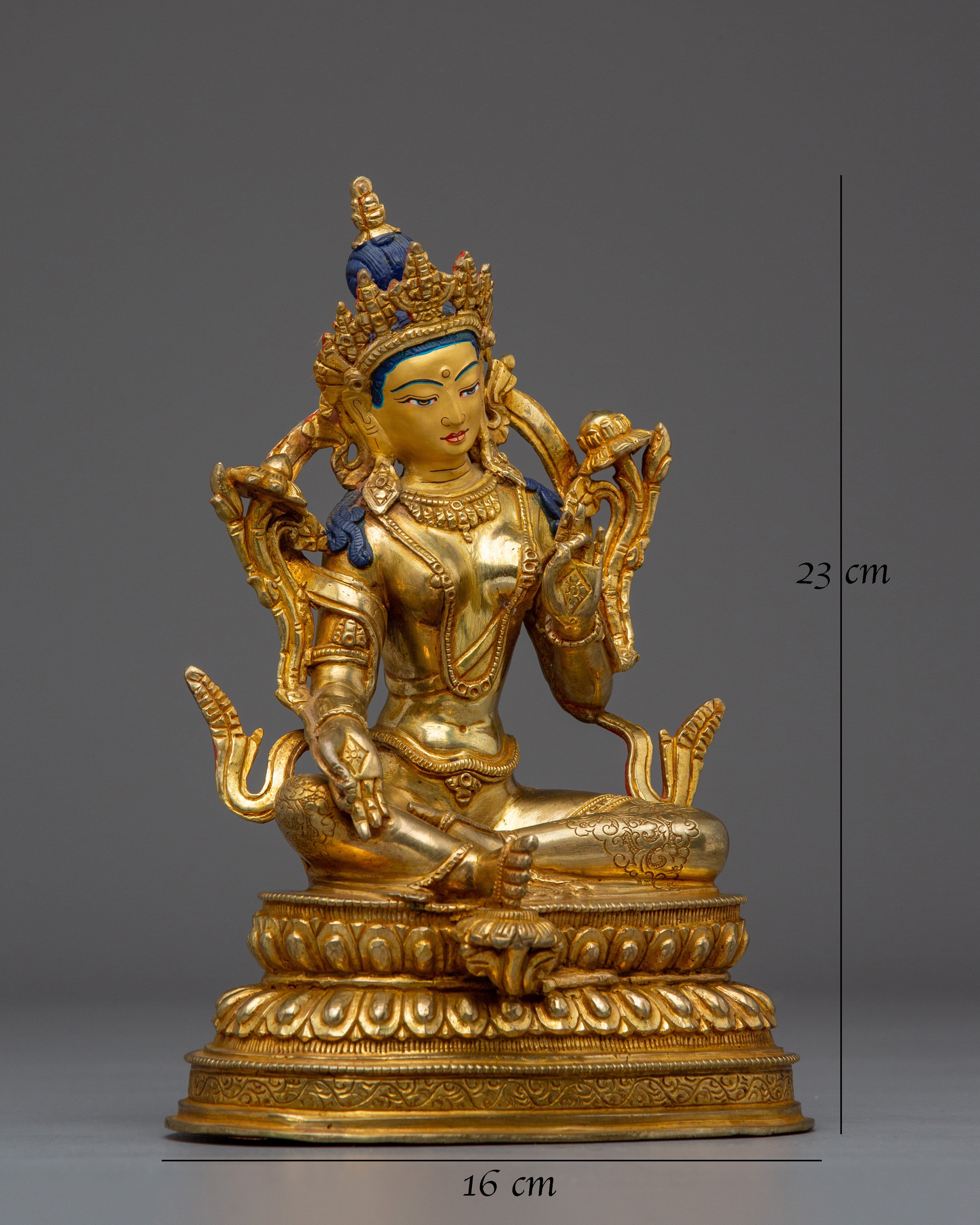 Female Goddess Green Tara Artwork