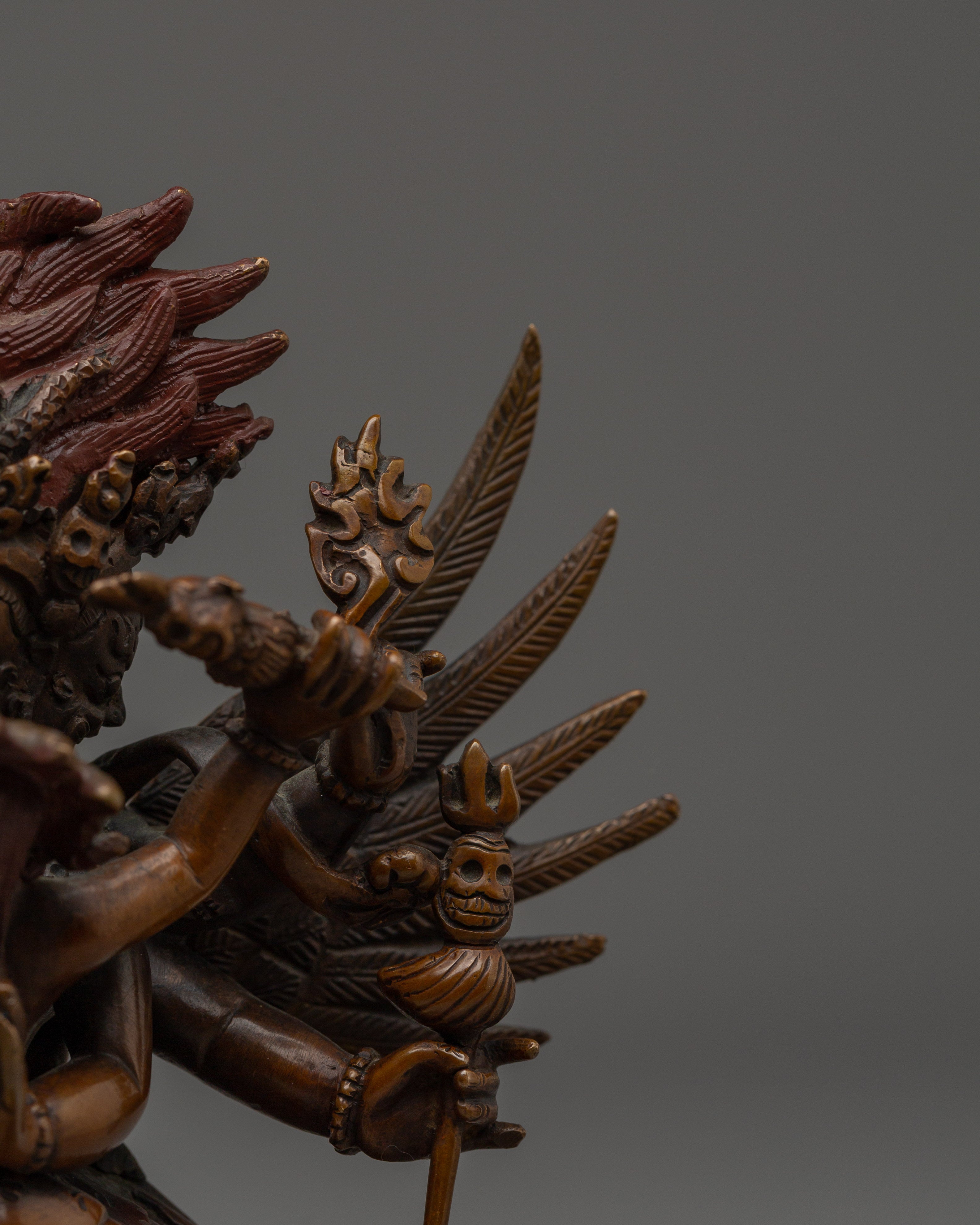 Tibetan Vajrakilaya Deity | Ritual Deity for Dharma Decor