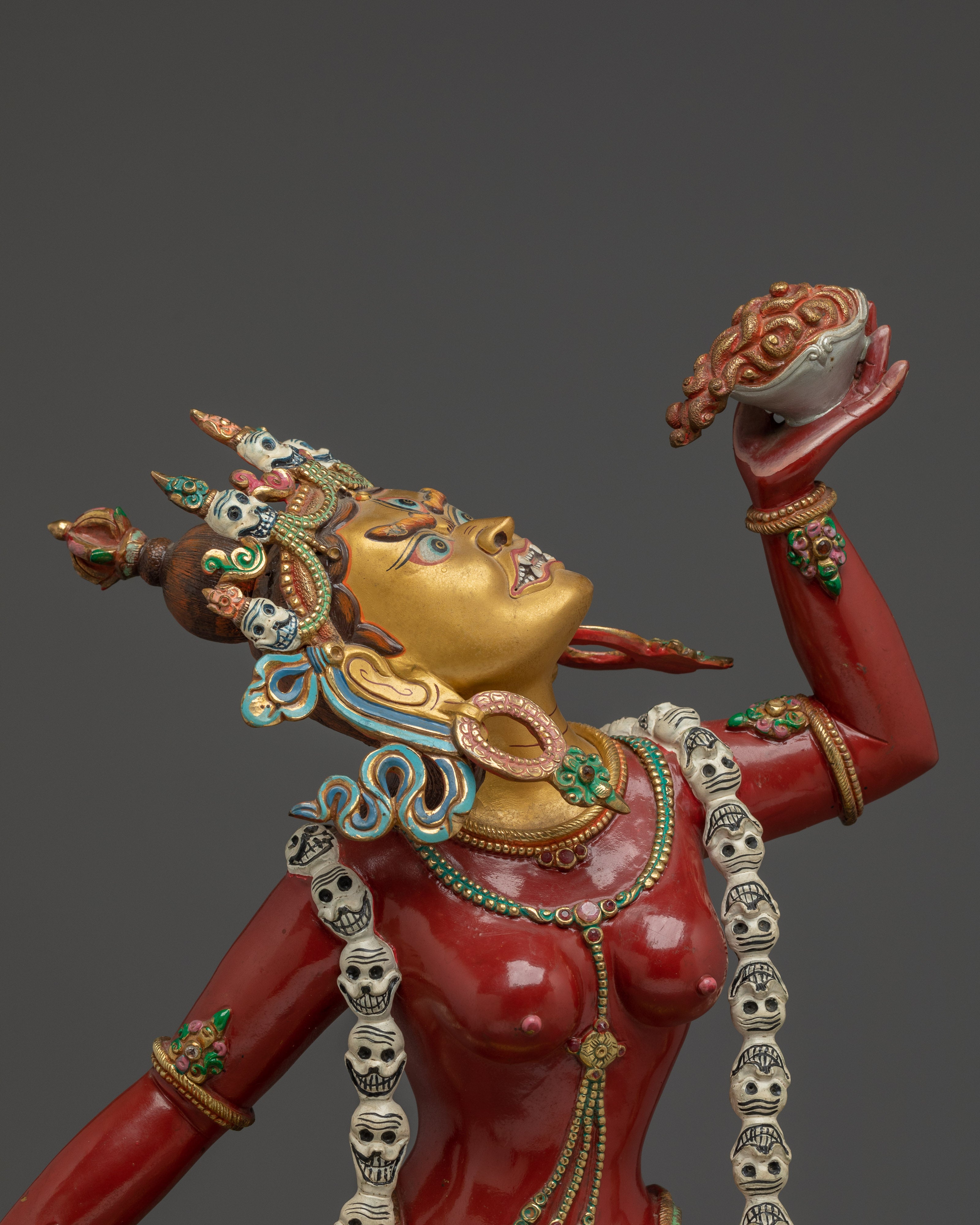 Tibetan Dakini Vajrayogini Statue | Vajrayana Female Deity