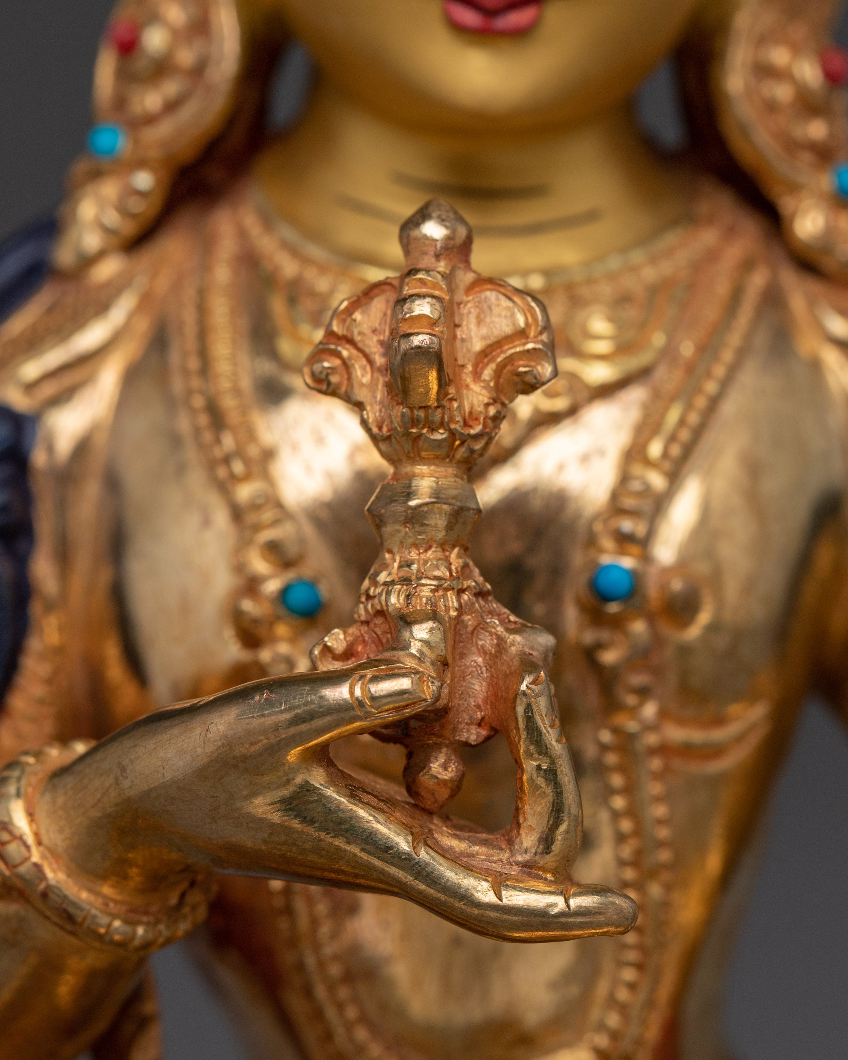 Buddhist Ritual Figure Vajrasattva | Traditional Himalayan Art