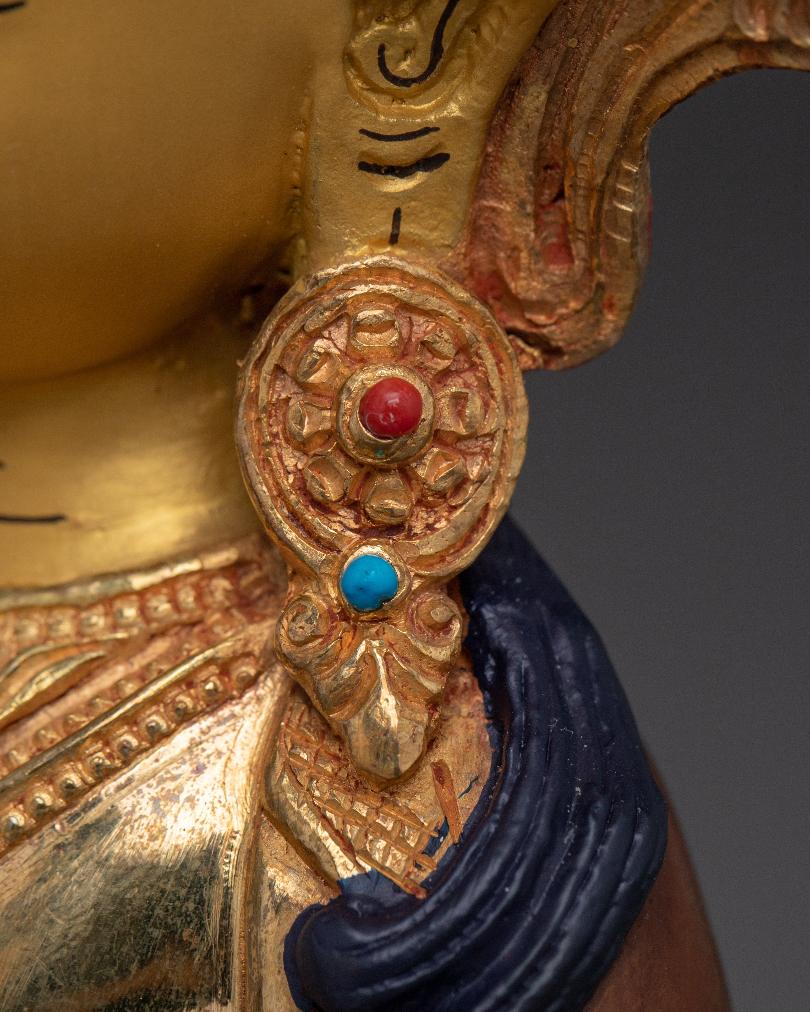 Buddhist Ritual Figure Vajrasattva | Traditional Himalayan Art