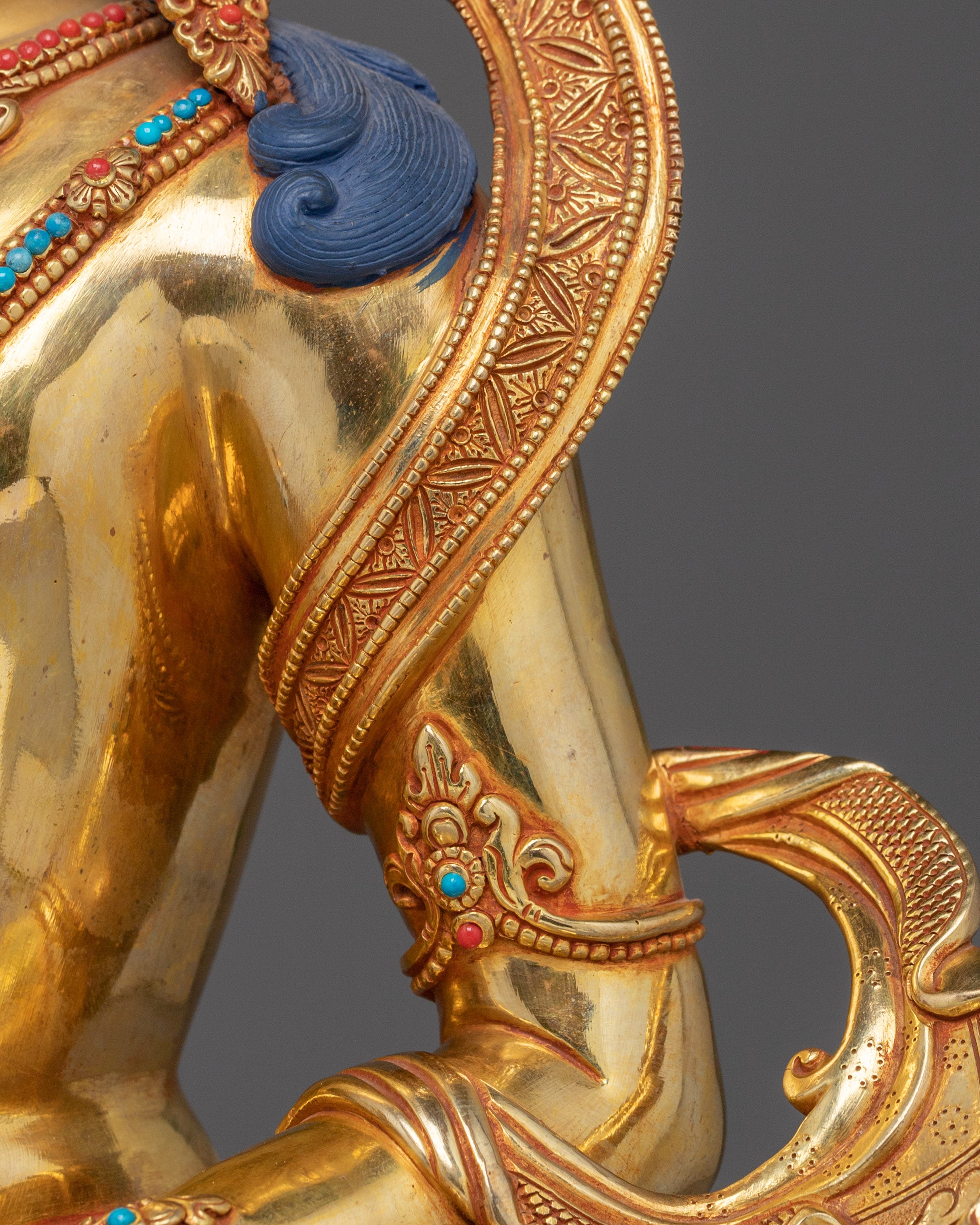 Himalayan Amitayus Handmade Statue | Long-life Deity