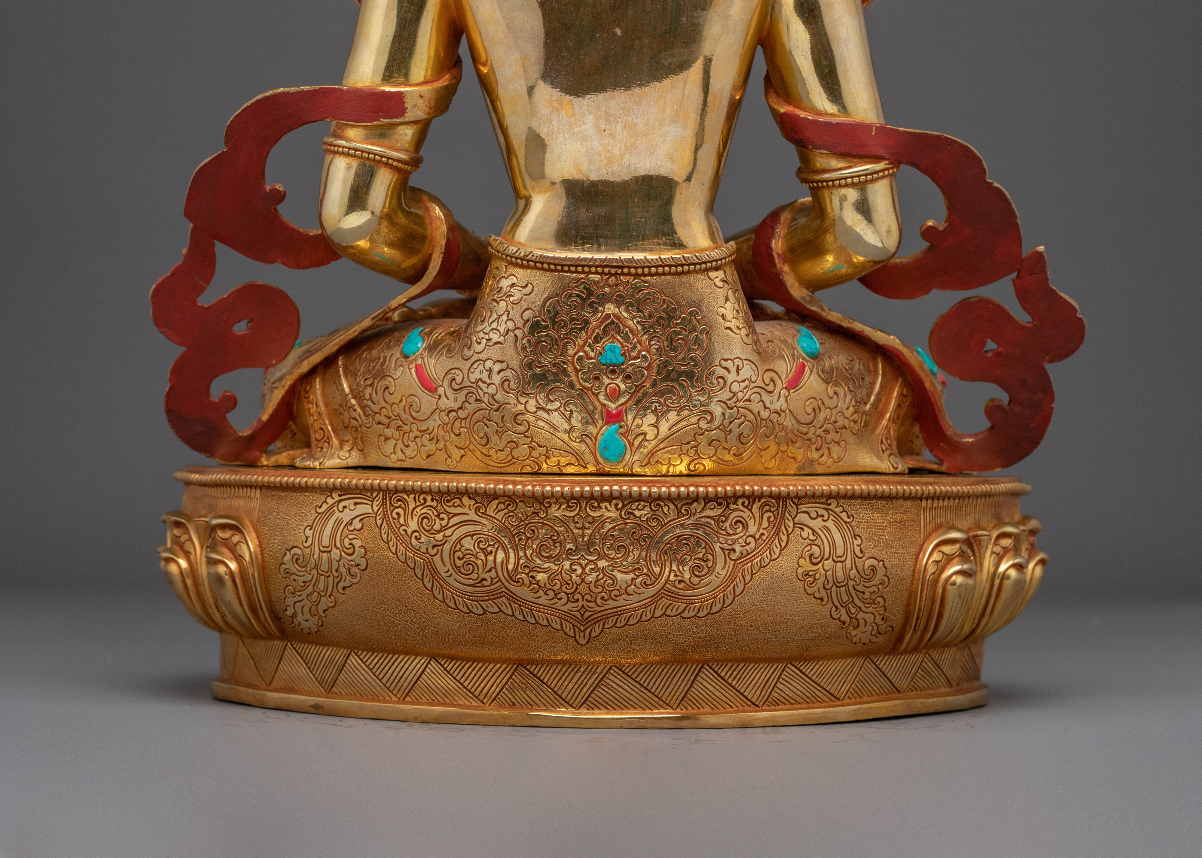 Himalayan Amitayus Handmade Statue | Long-life Deity