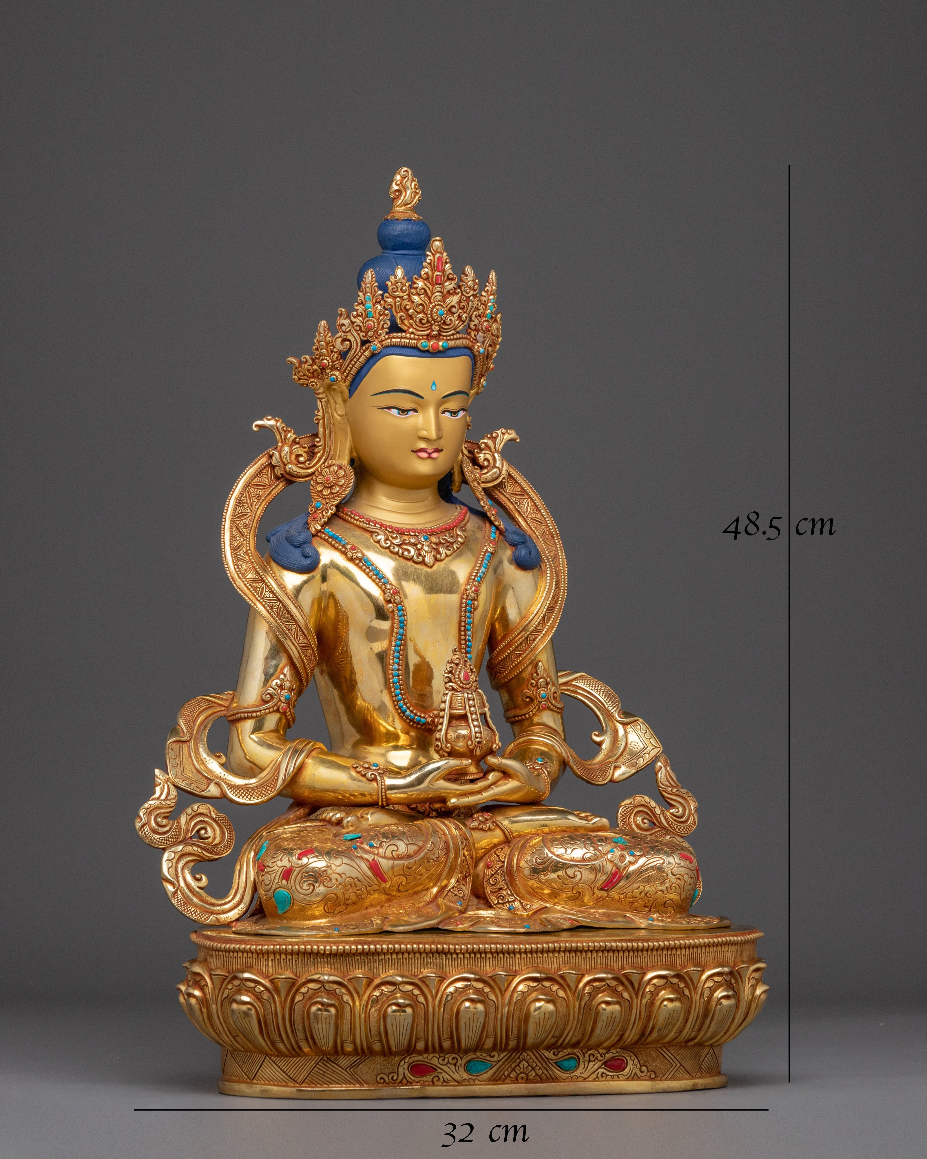 Himalayan Amitayus Handmade Statue