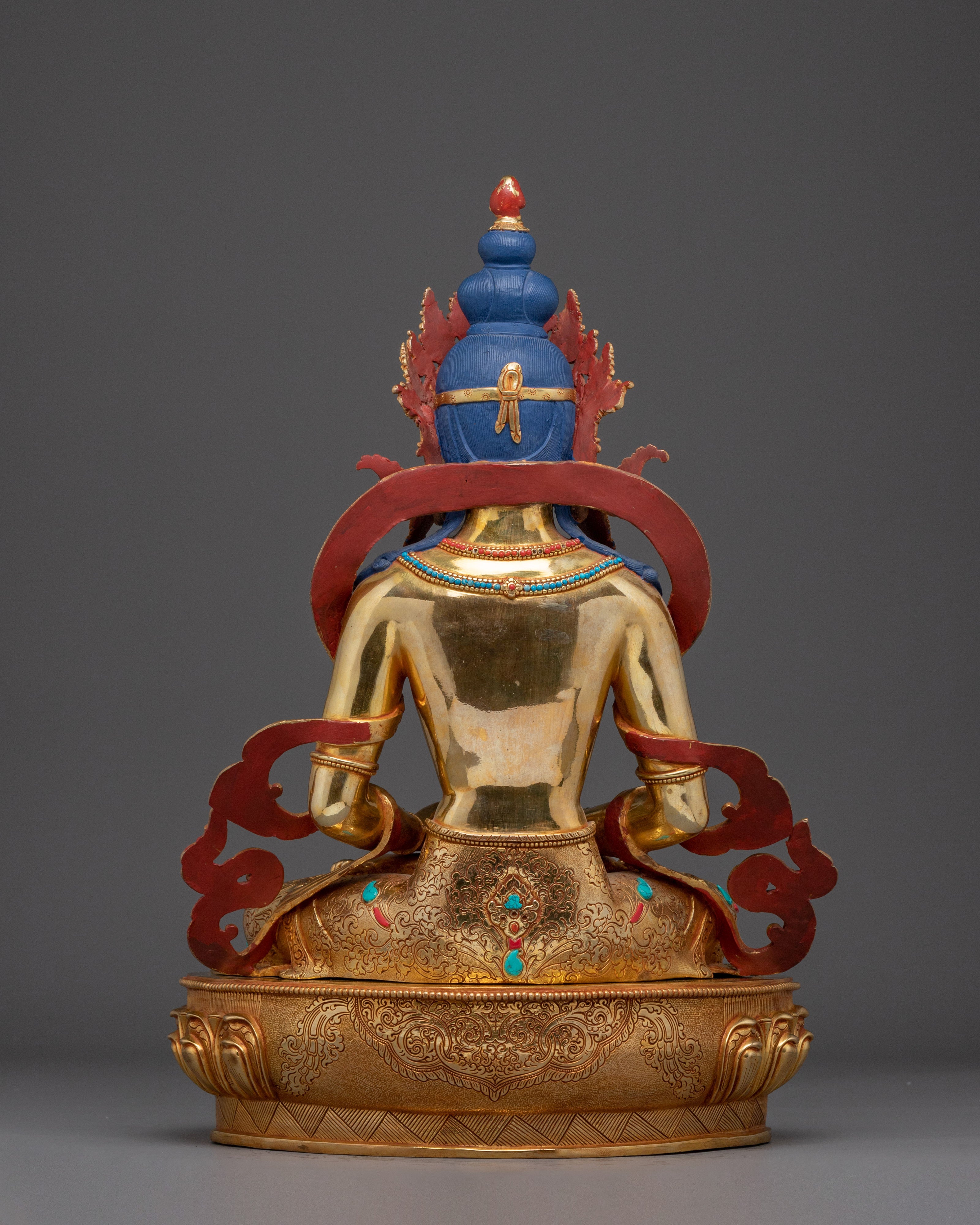 Himalayan Amitayus Handmade Statue | Long-life Deity