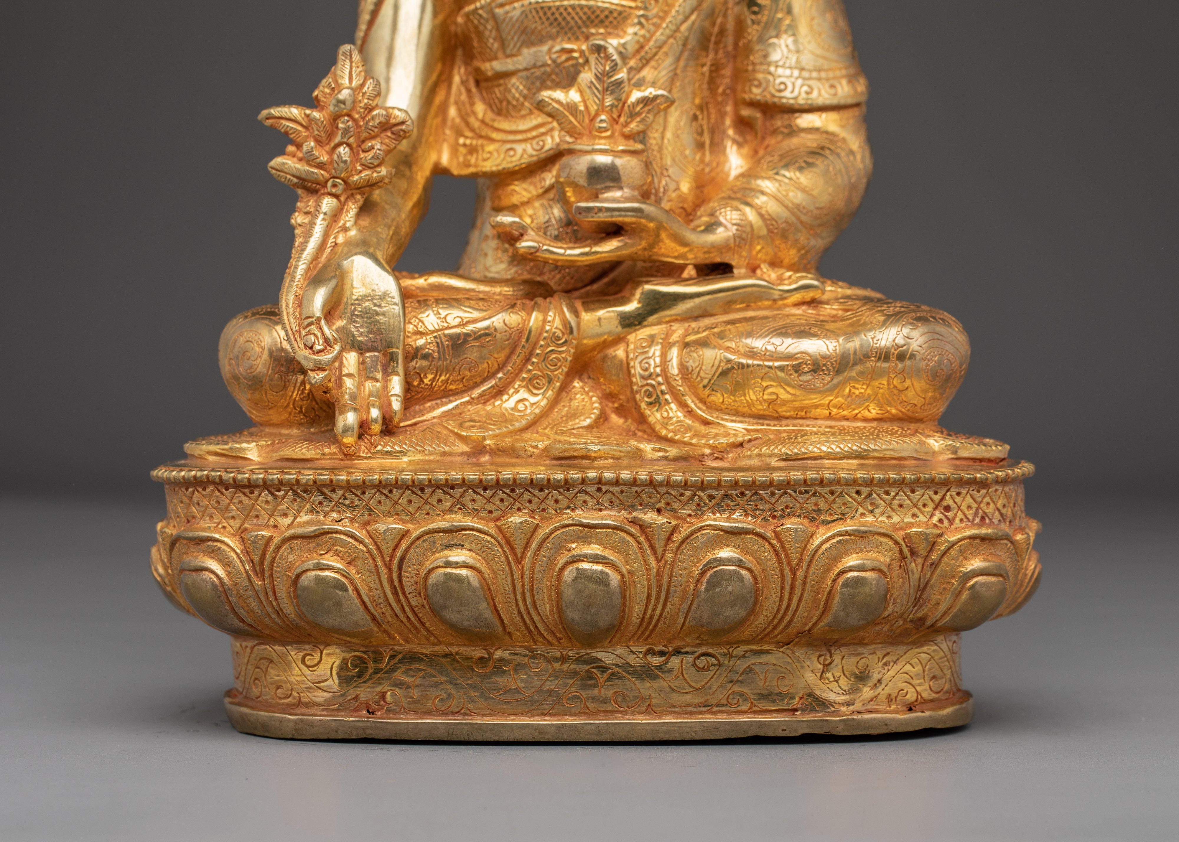 Himalayan Bhaisajyaguru Sculpture | Also Known as Medicine Buddha