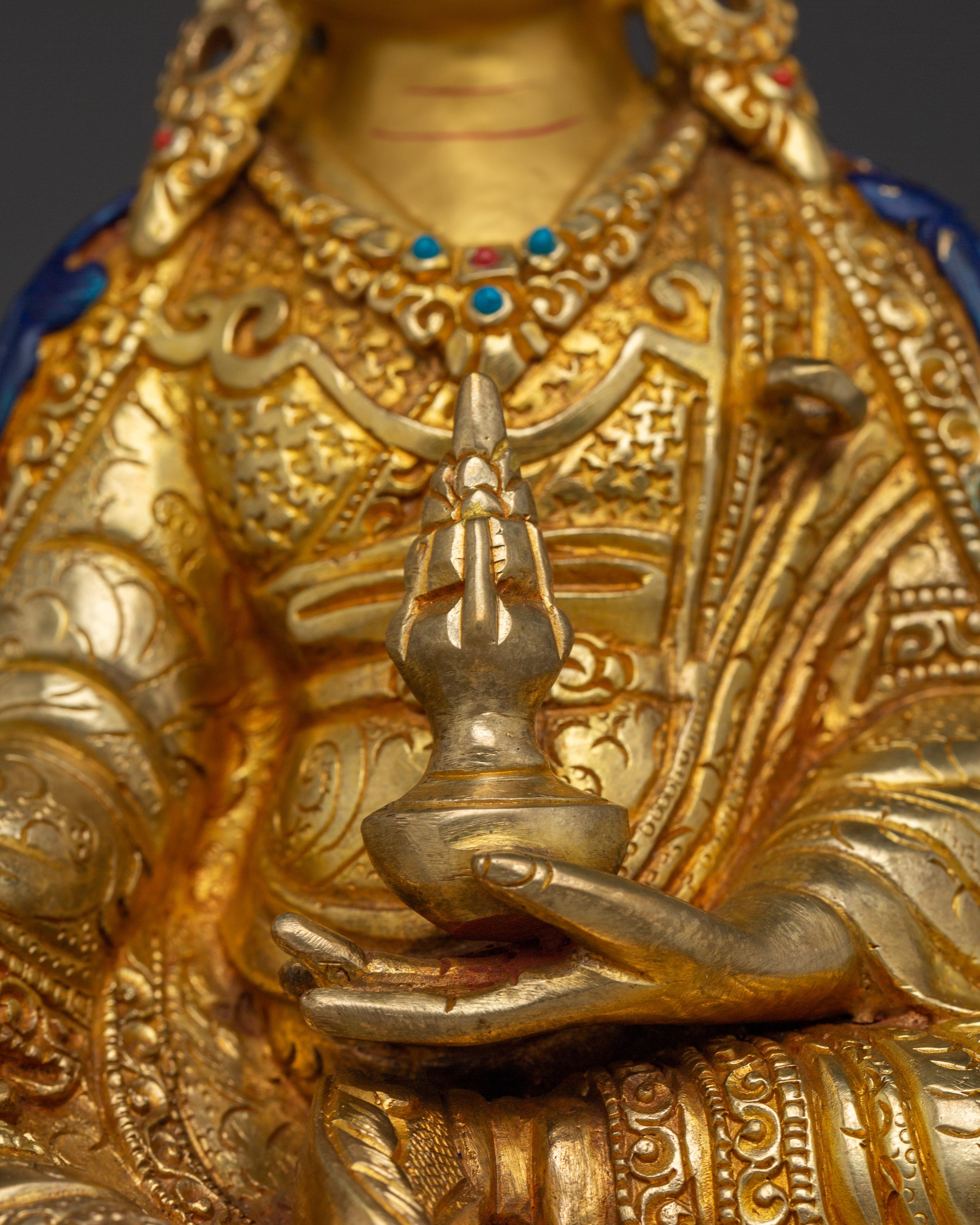 Guru Rinpoche, Padmasambhava Deity | Tibetan Guru Statue