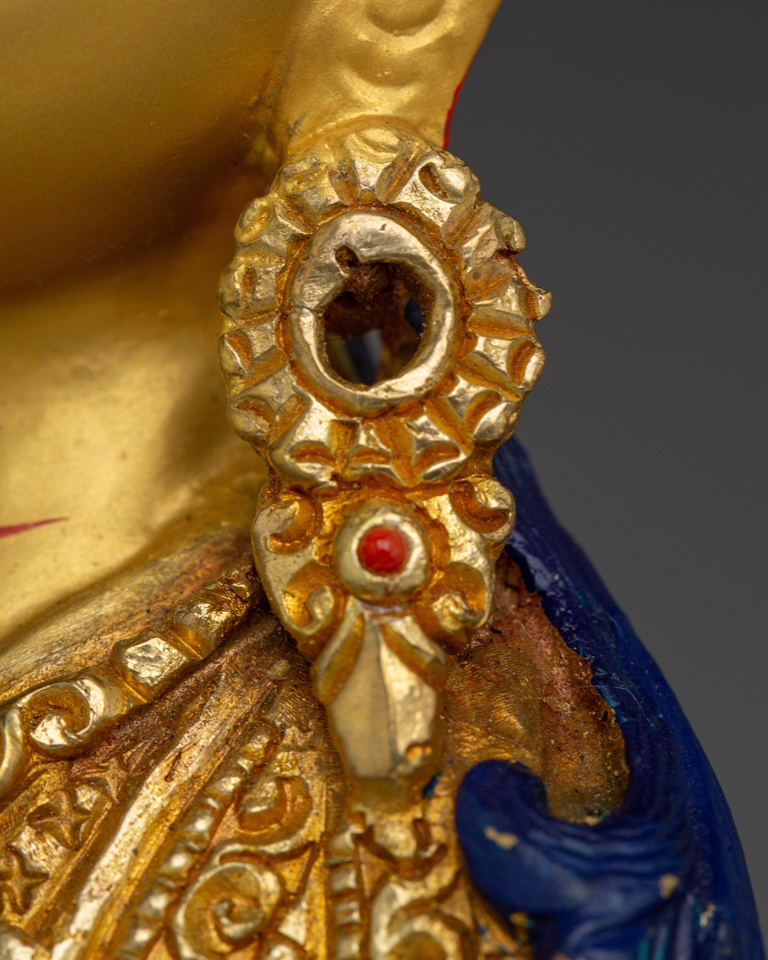 Guru Rinpoche, Padmasambhava Deity | Tibetan Guru Statue