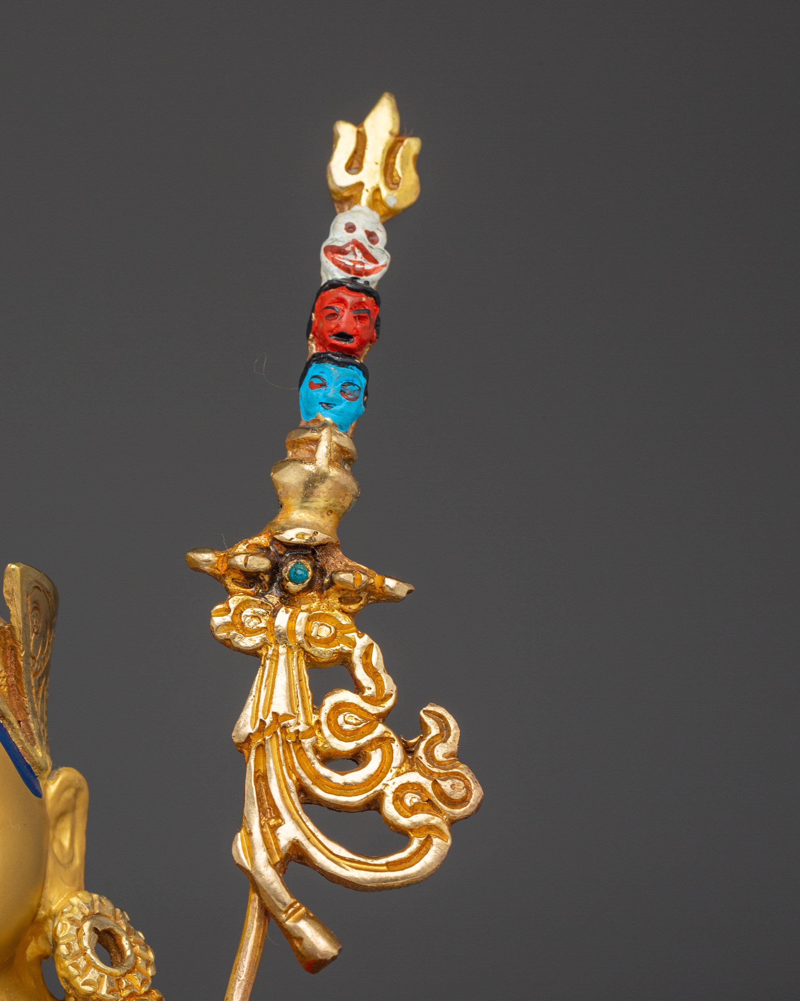 Guru Rinpoche, Padmasambhava Deity | Tibetan Guru Statue