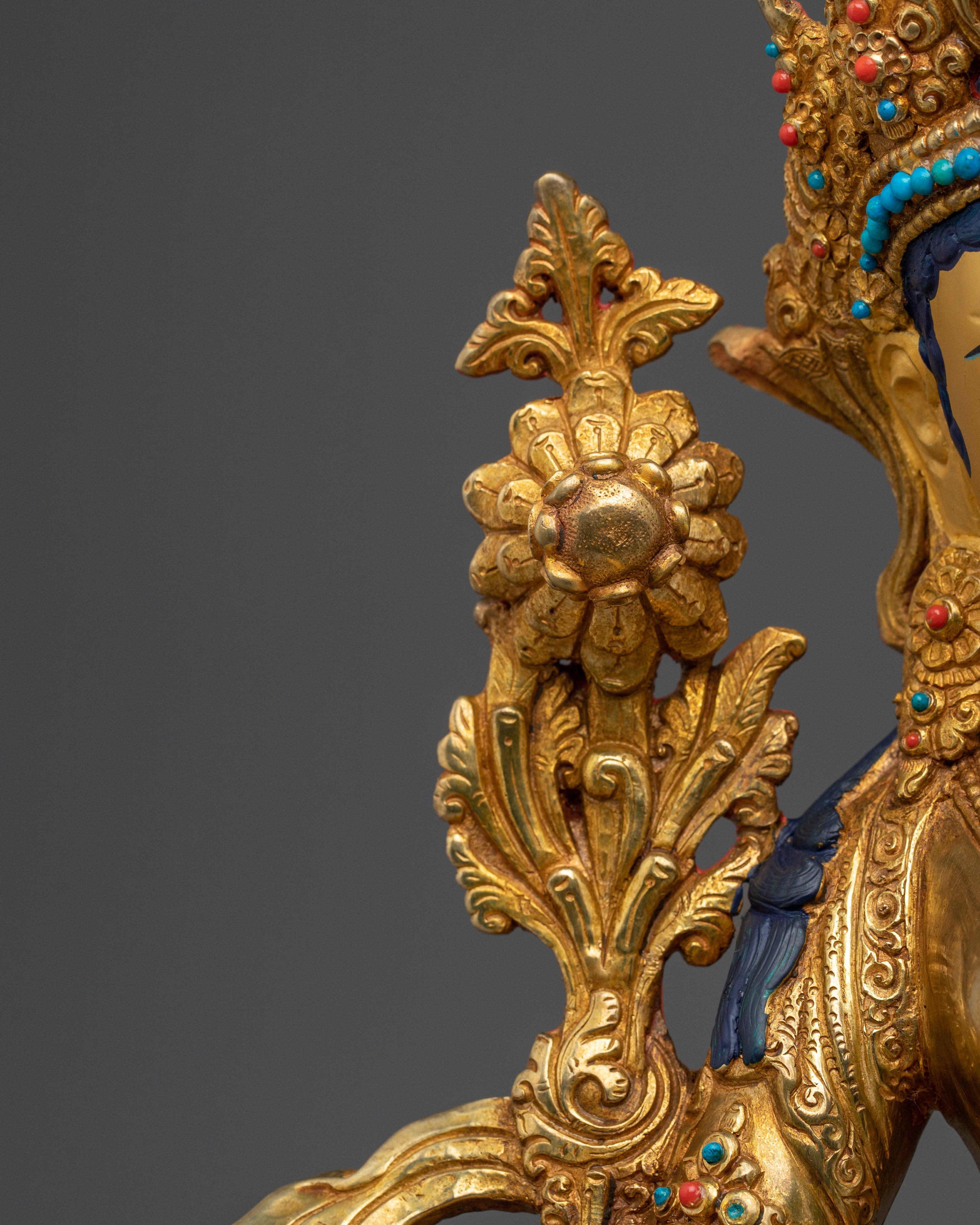 Sacred Feminine Green Tara Statue | Peaceful Deity