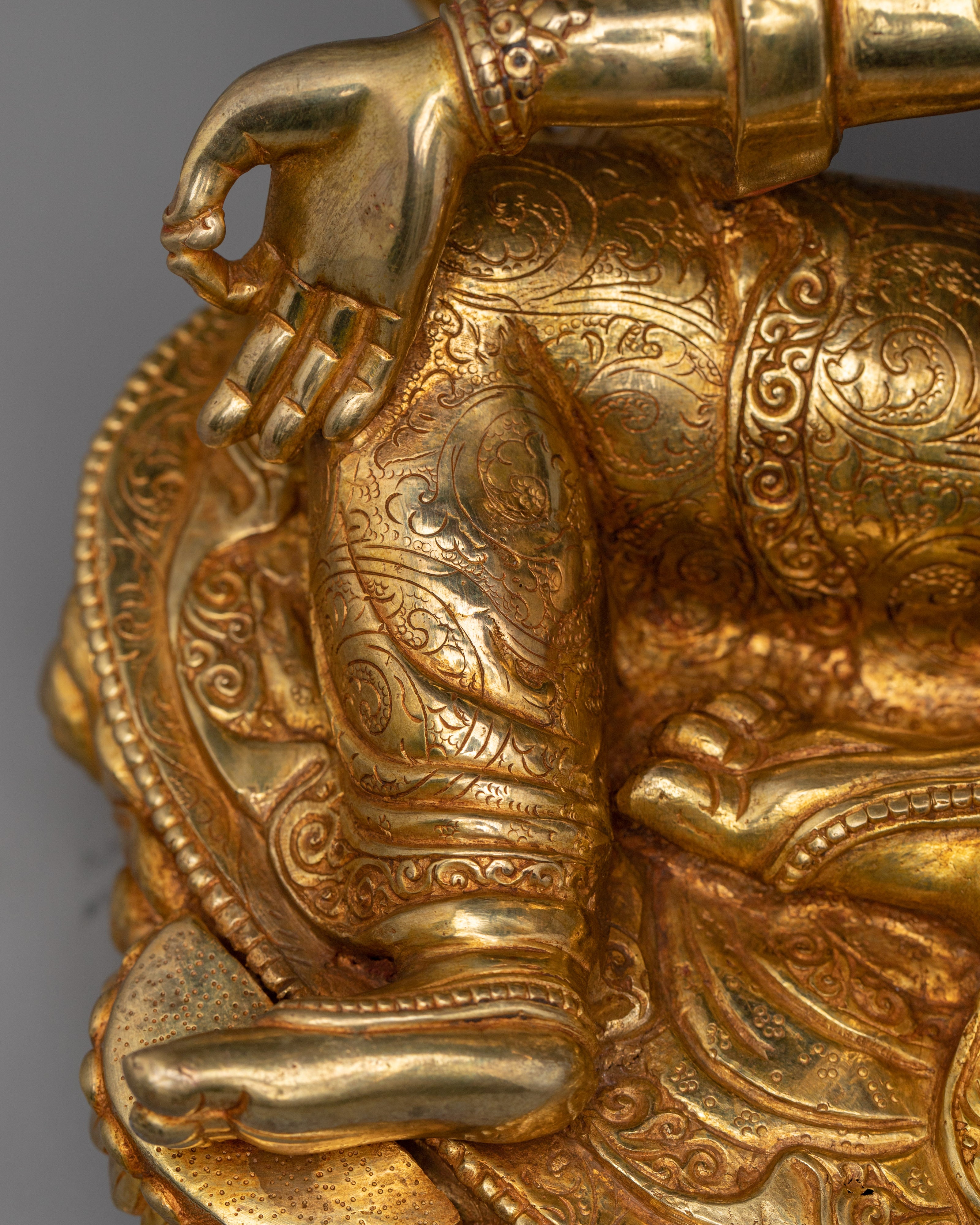 Sacred Feminine Green Tara Statue | Peaceful Deity