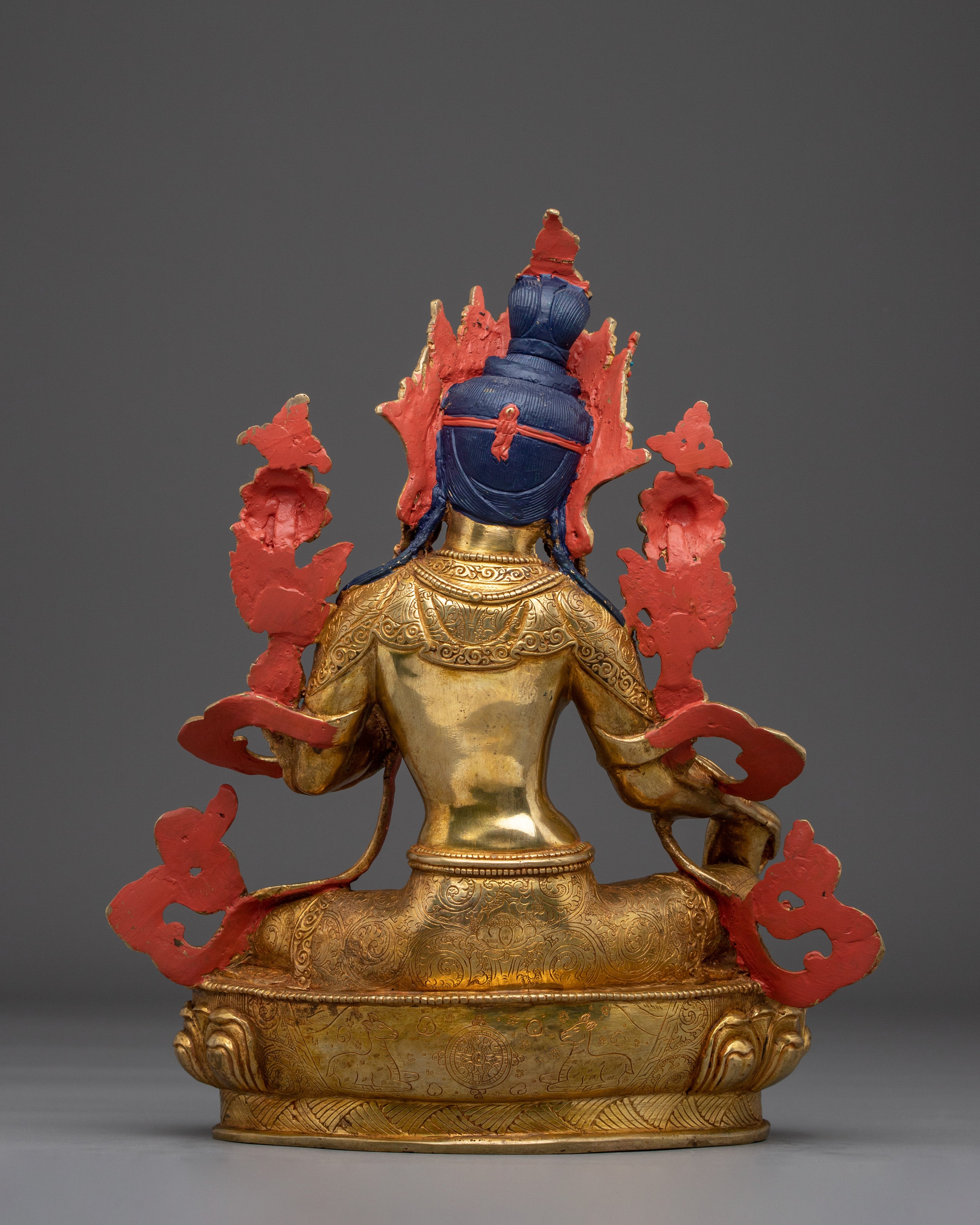 Sacred Feminine Green Tara Statue | Peaceful Deity