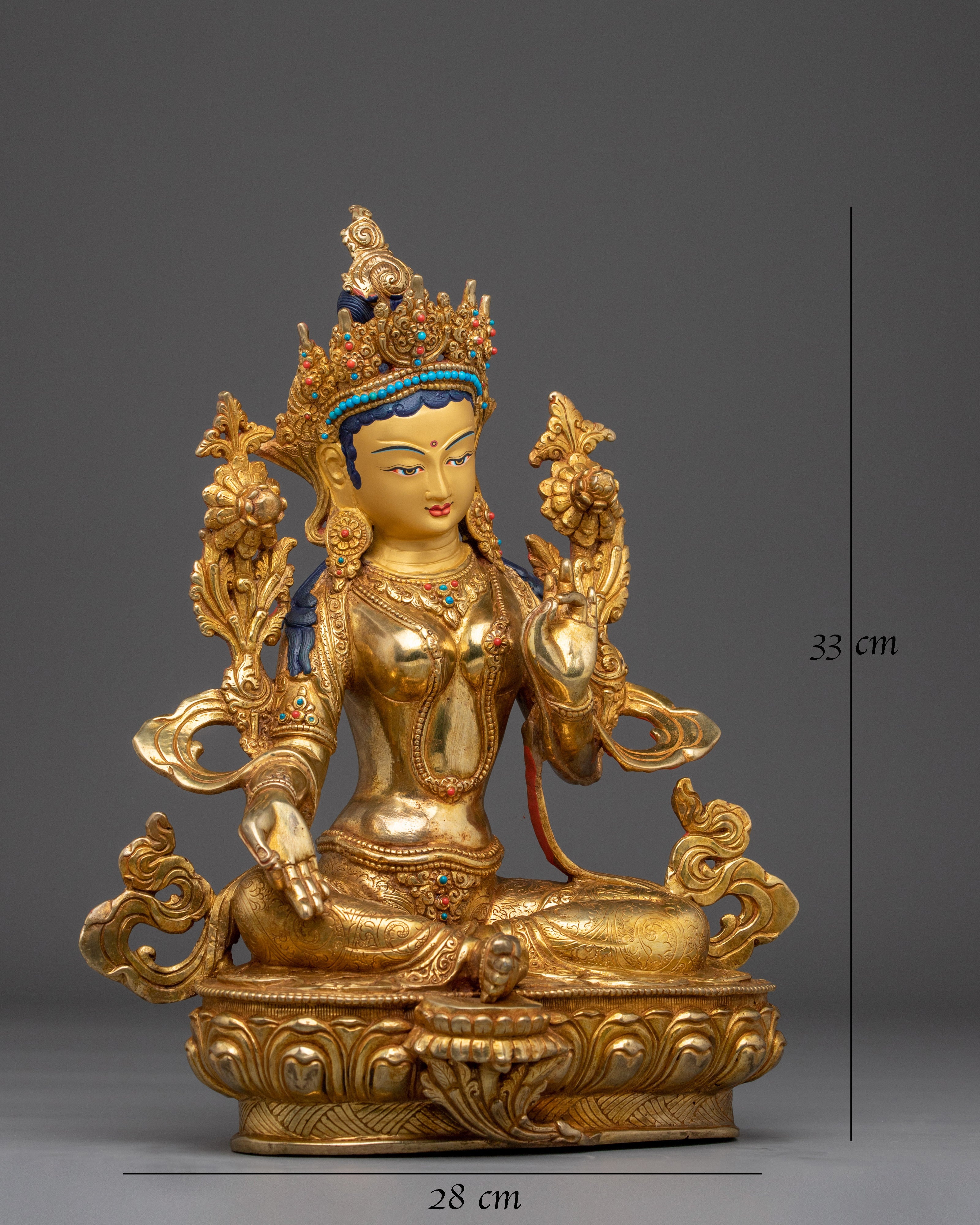 sacred-feminine-green-tara-statue