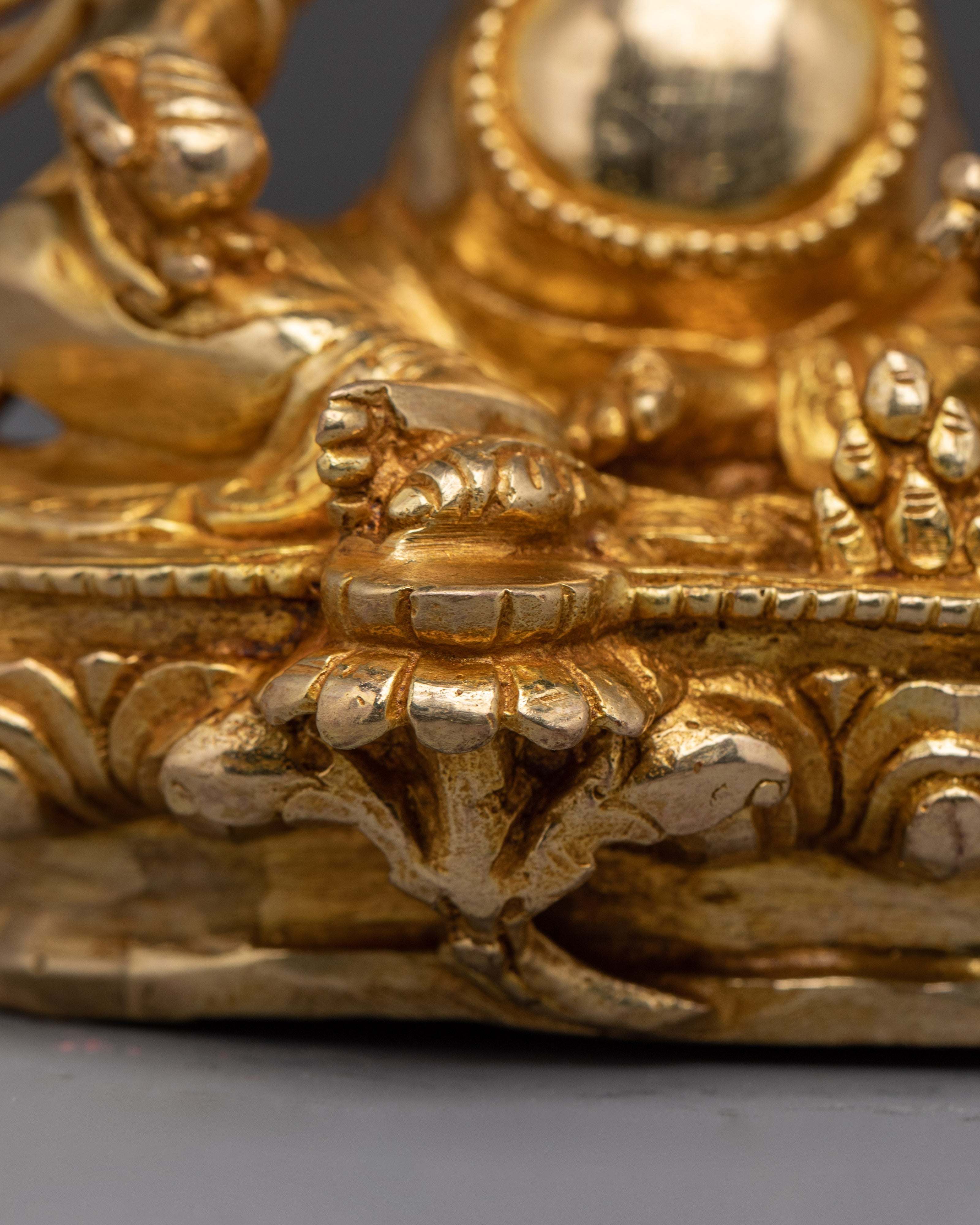 Golden Wealth Symbol Dzambhala Art | Guardian of the Wealth