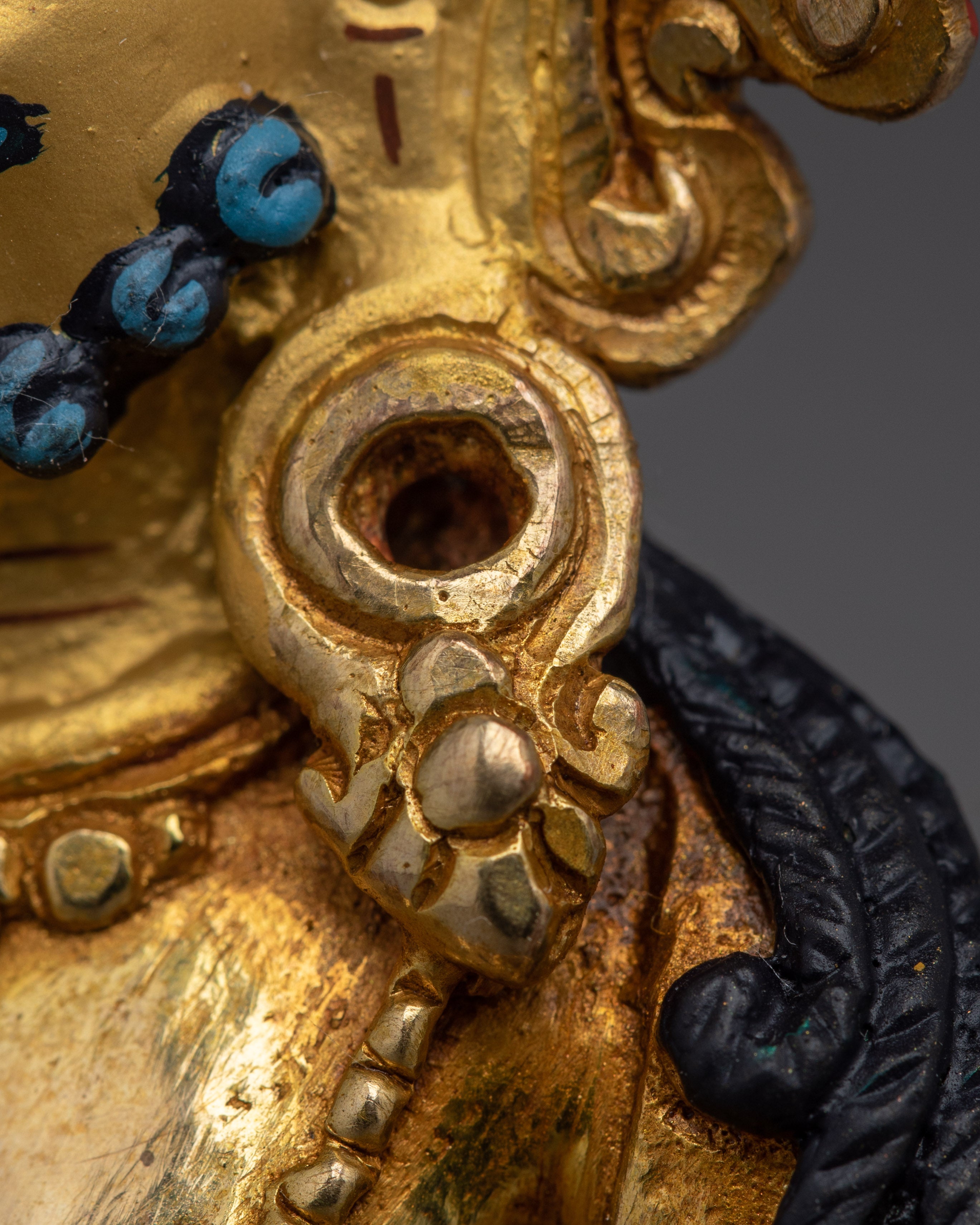 Golden Wealth Symbol Dzambhala Art | Guardian of the Wealth