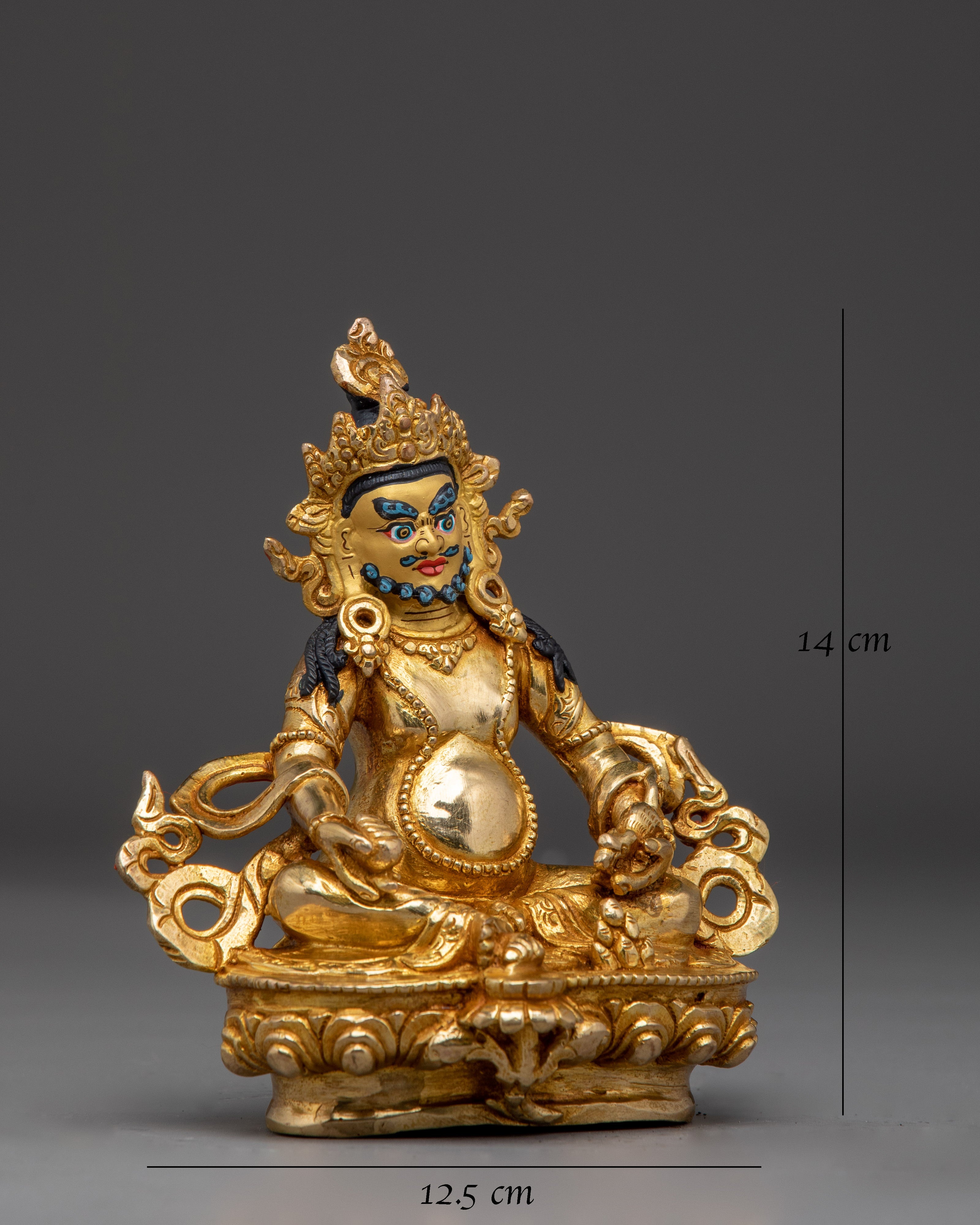 Golden Wealth Symbol Dzambhala Art