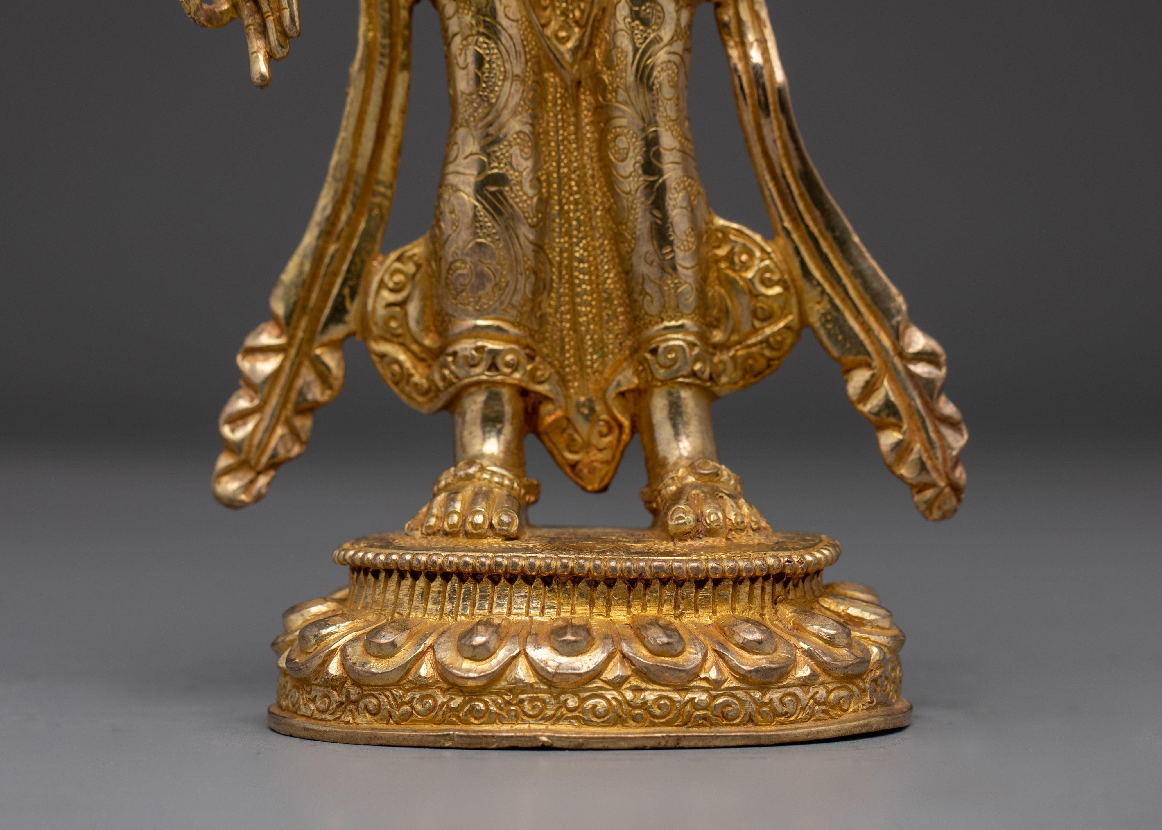Buddhist Icon Bodhisattva | Traditional Himalayan Artwork