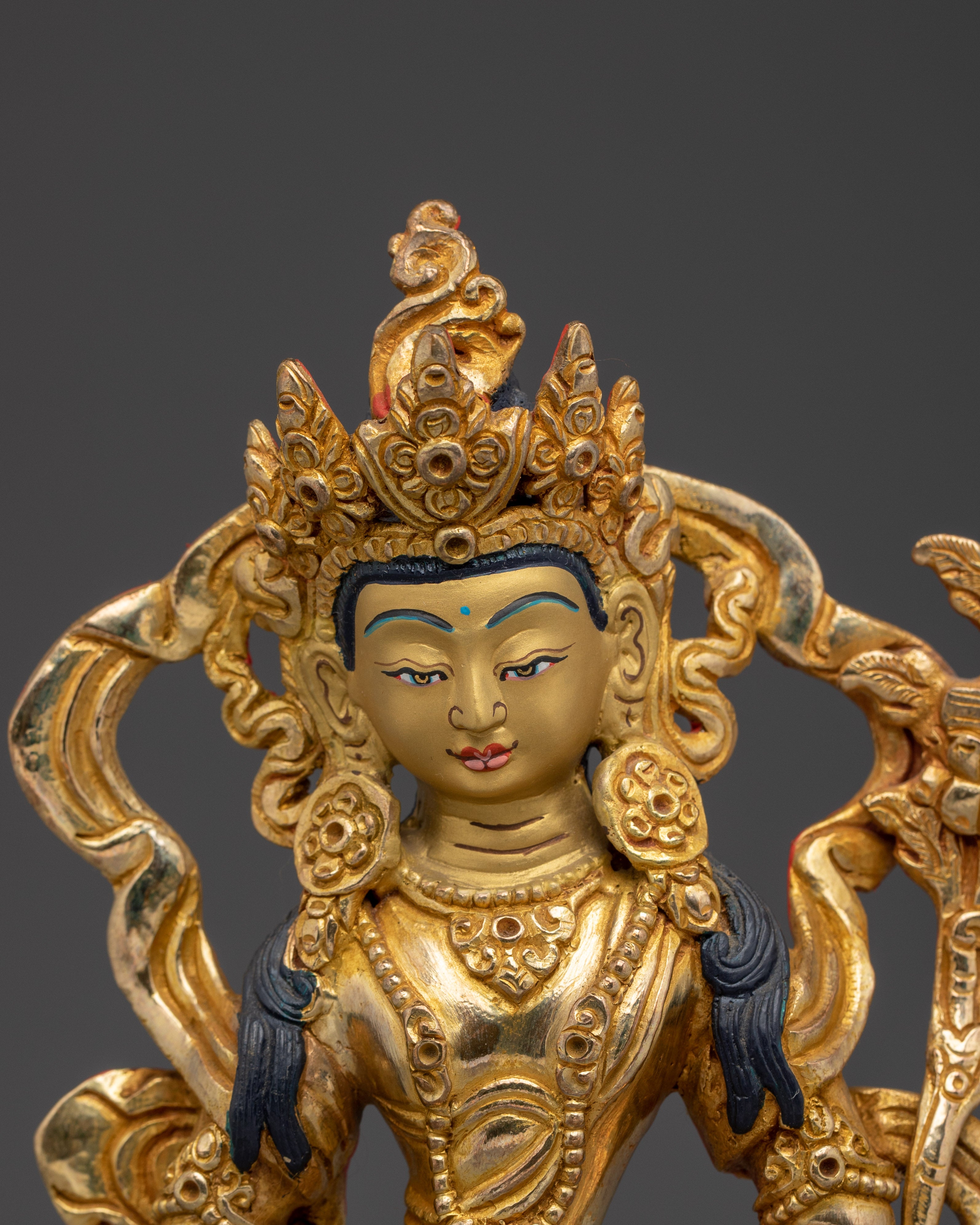 Buddhist Icon Bodhisattva | Traditional Himalayan Artwork