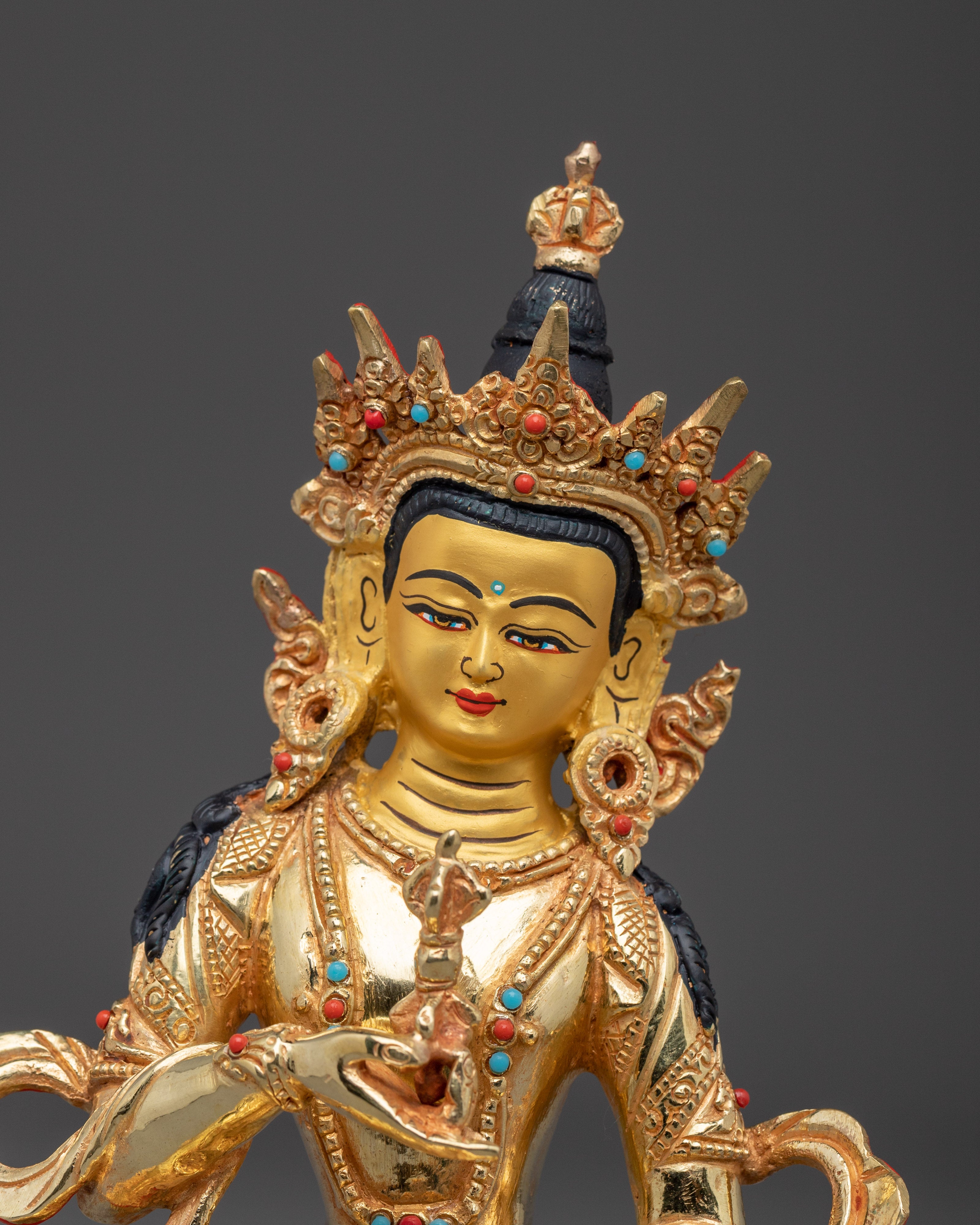 Tibetan Art of Vajrasattva | Handmade Sculpture