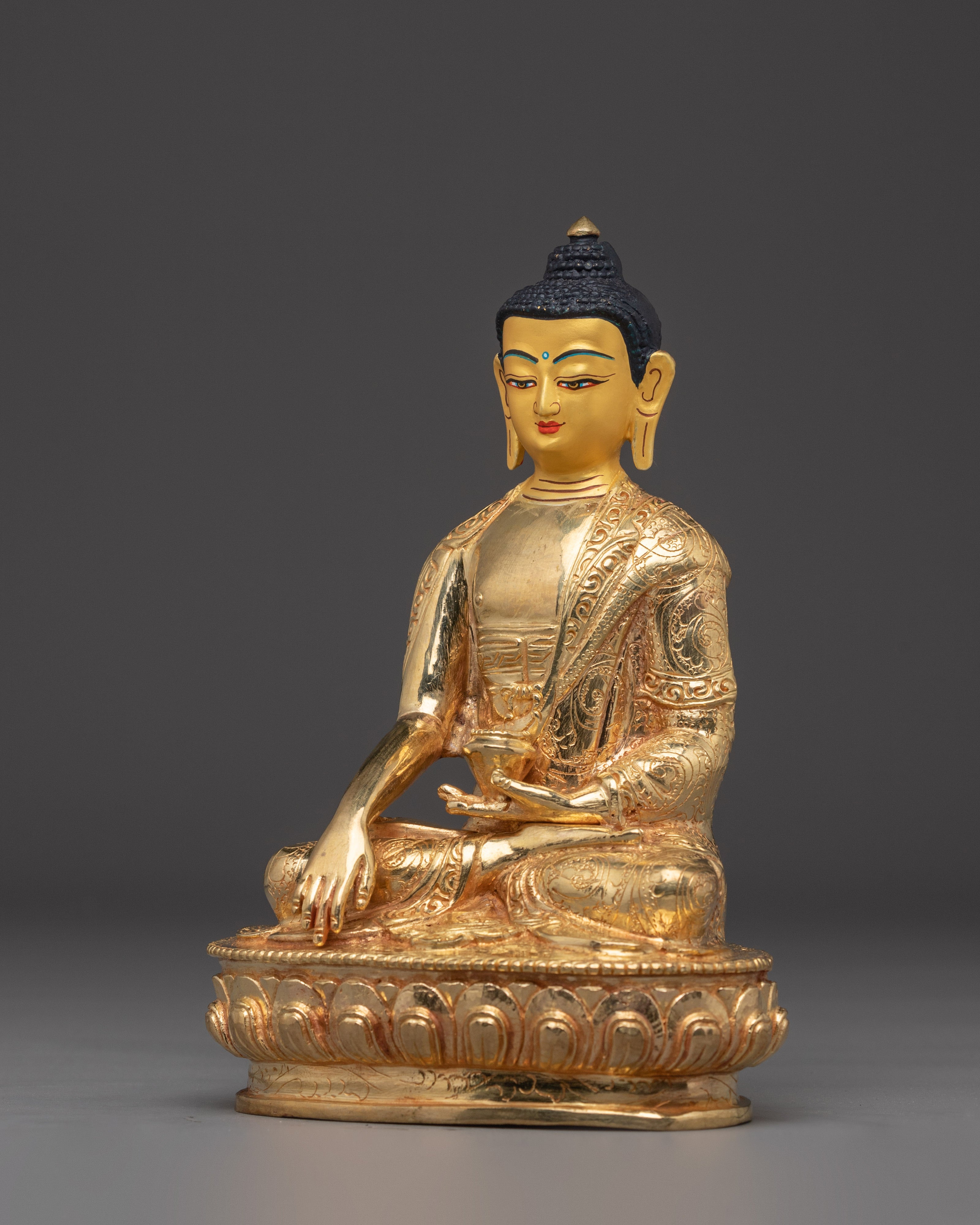 Historical Shakyamuni Buddha Artwork | Handcrafted Figurine