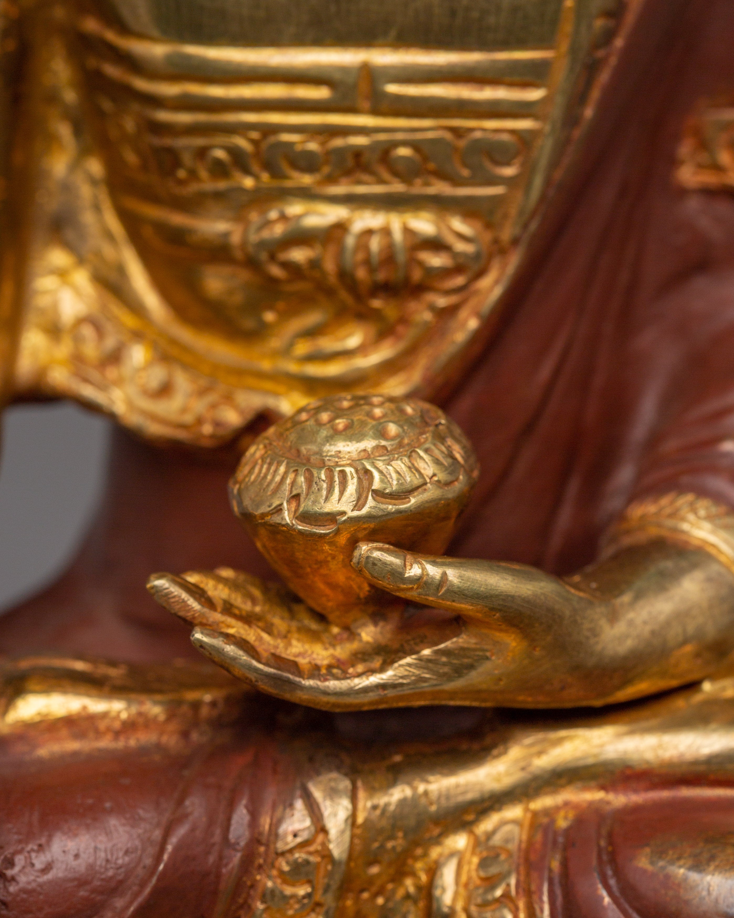 Radiant Shakyamuni Buddha Handmade Art | Historical Gautama Buddha