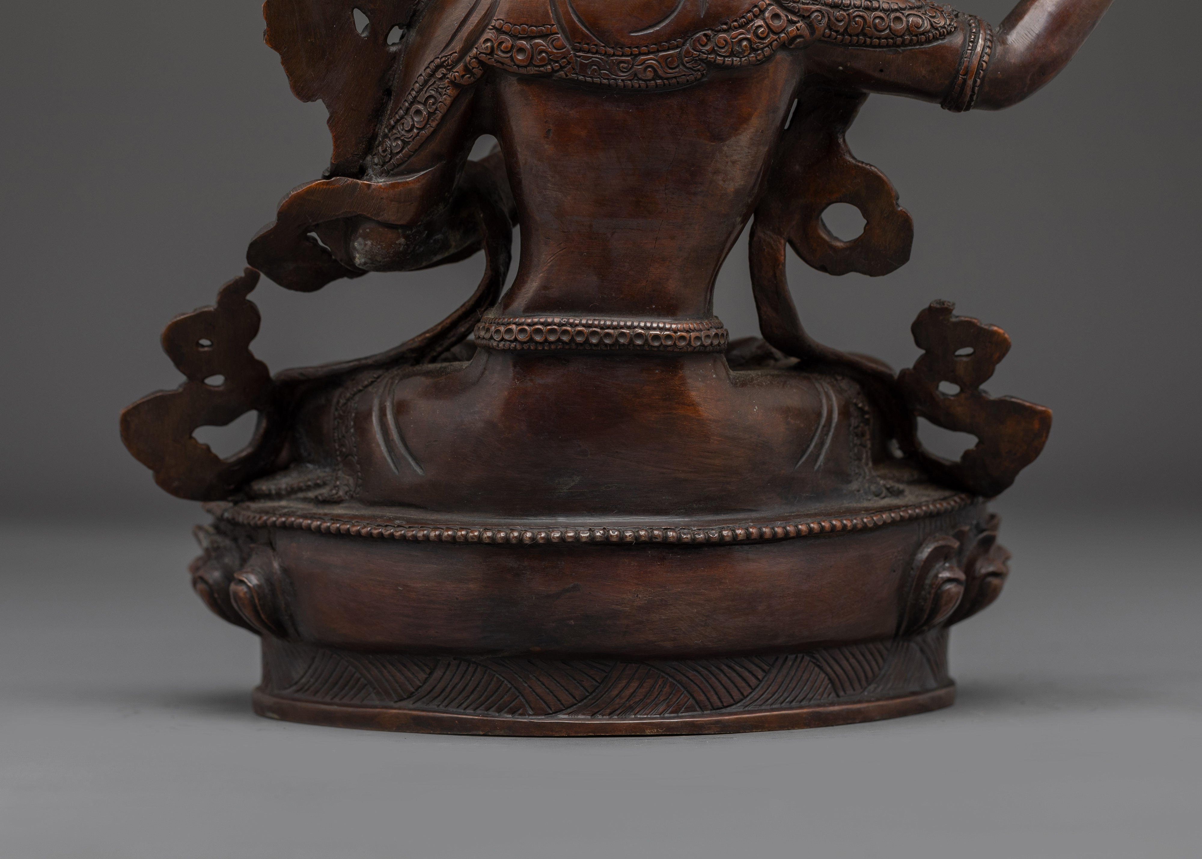 Tibetan Art of Manjushri | Bodhisattva of Wisdom